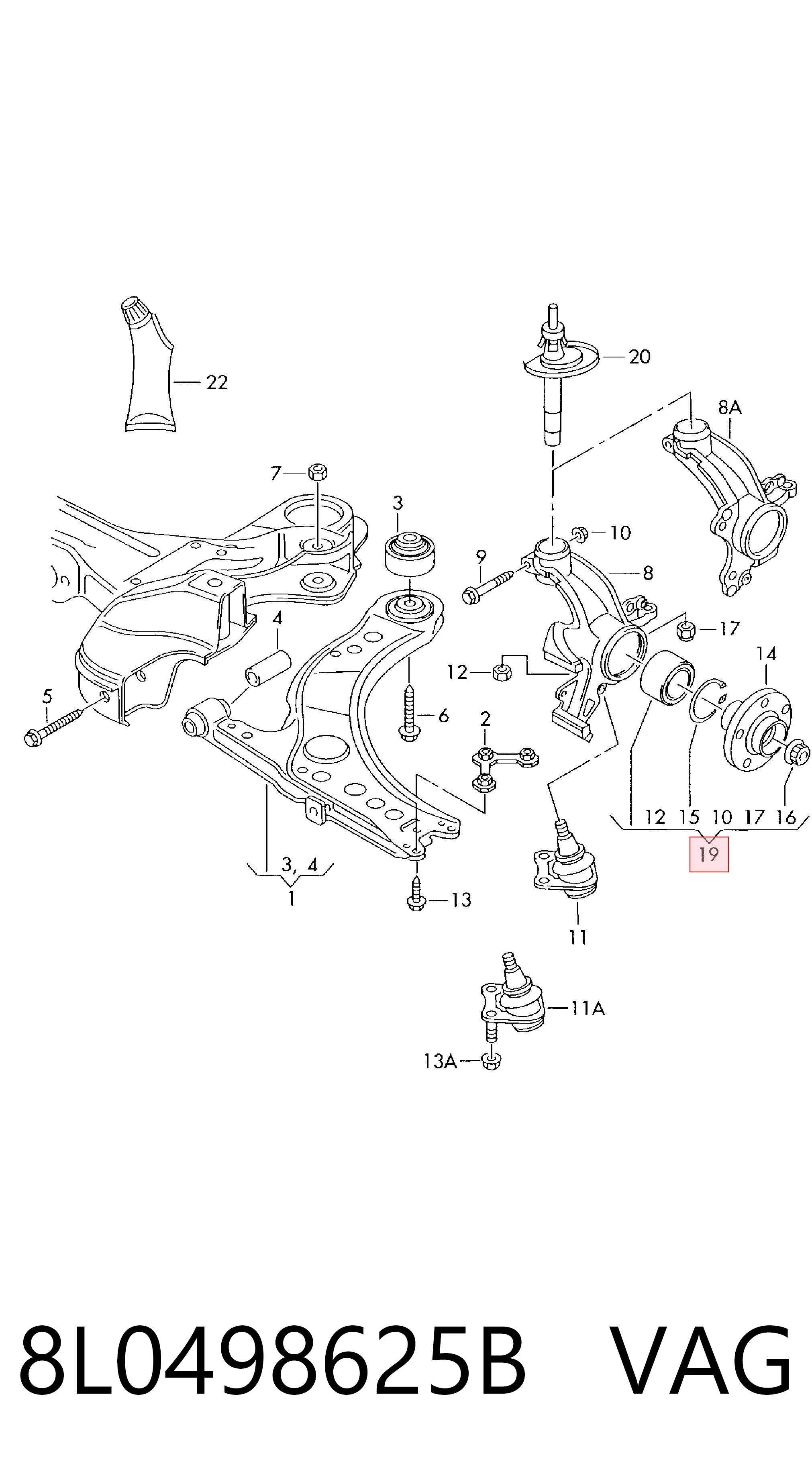 8L0498625B VAG