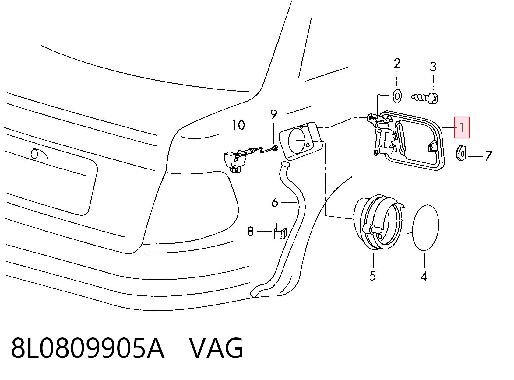 8L0809905A VAG