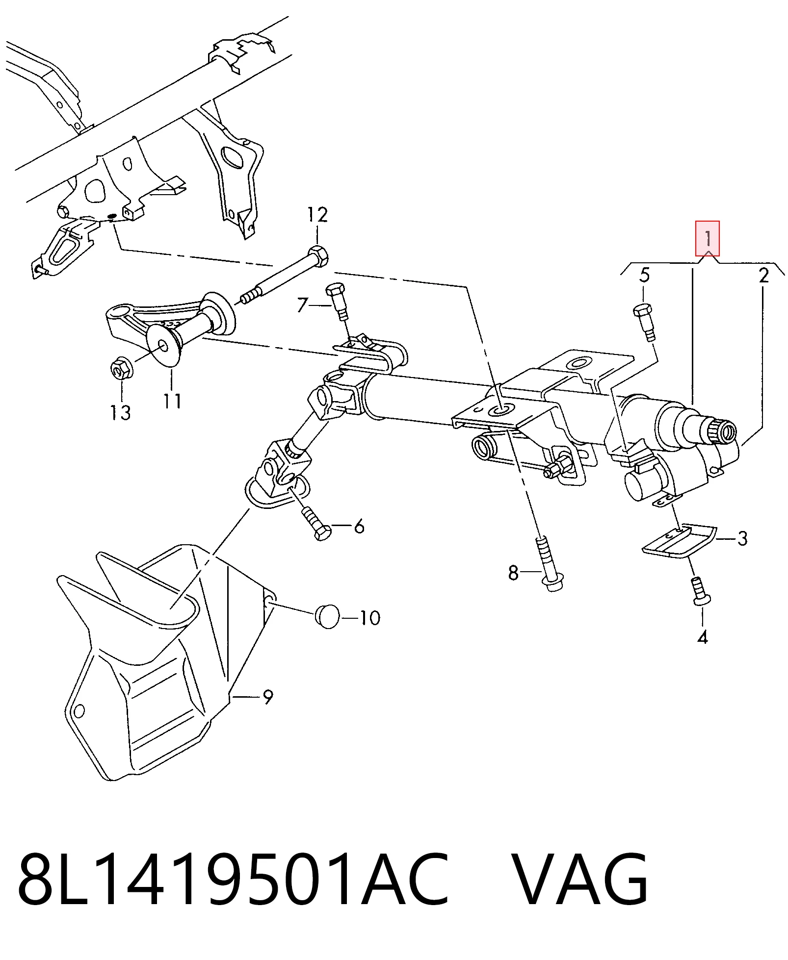 8L1419501AC VAG
