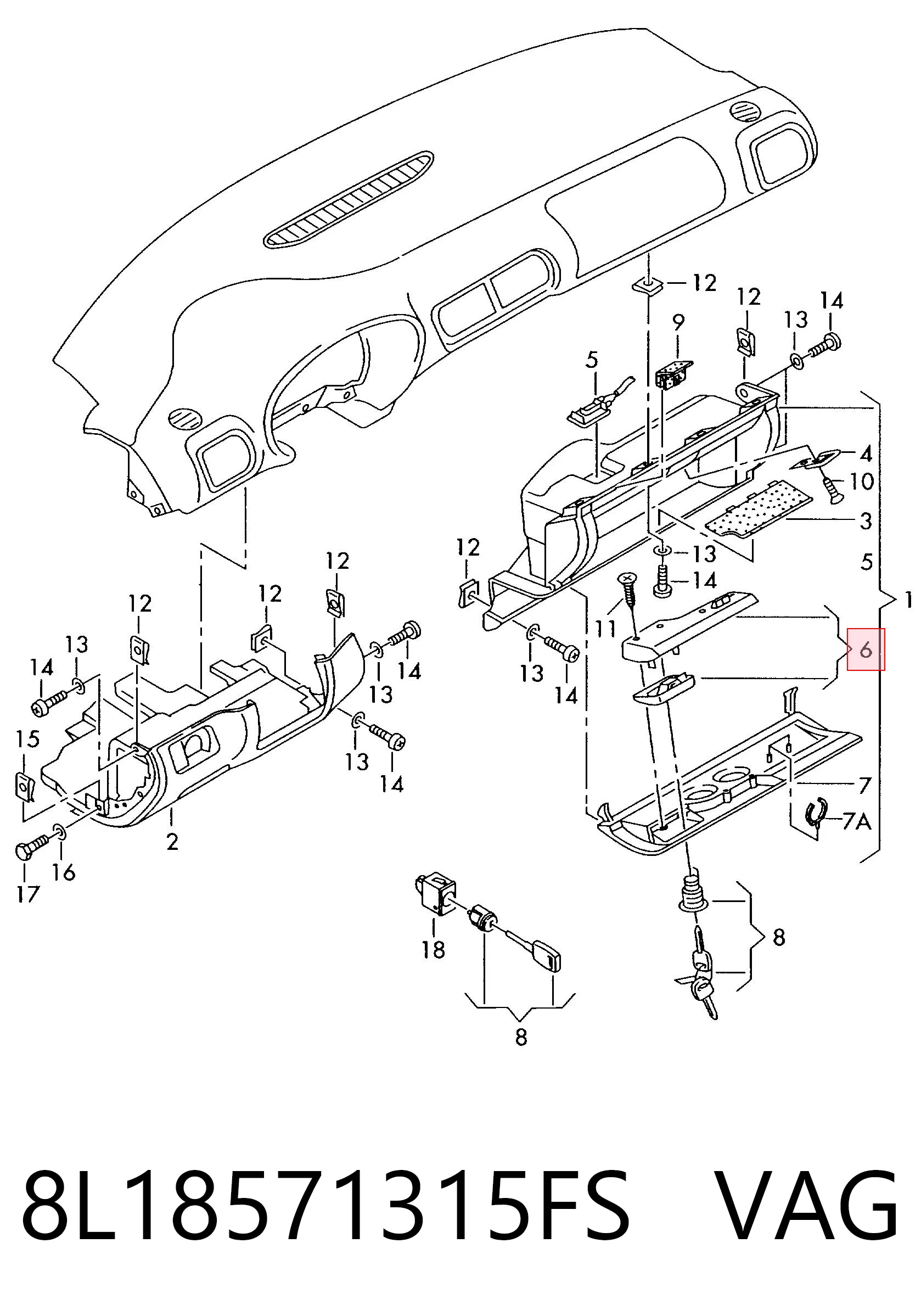 8L18571315FS VAG