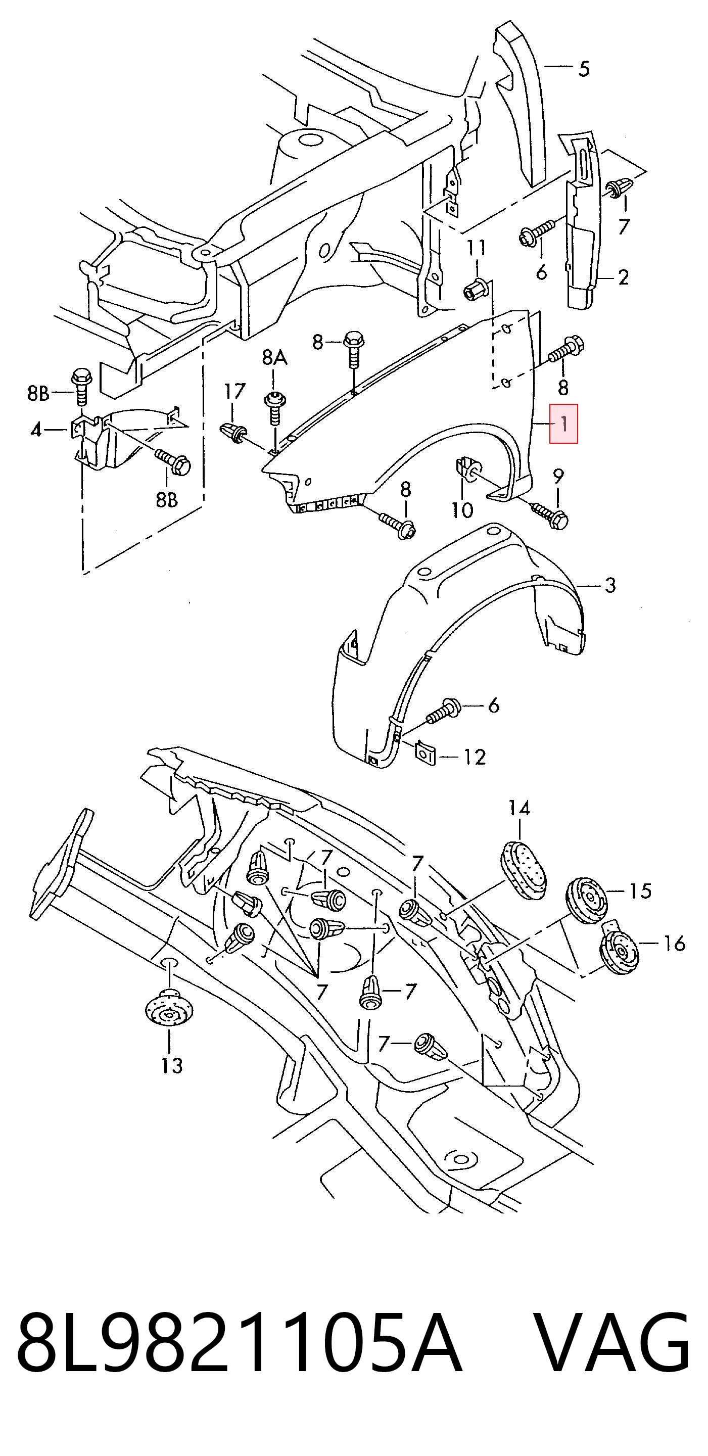 8L9821105A VAG