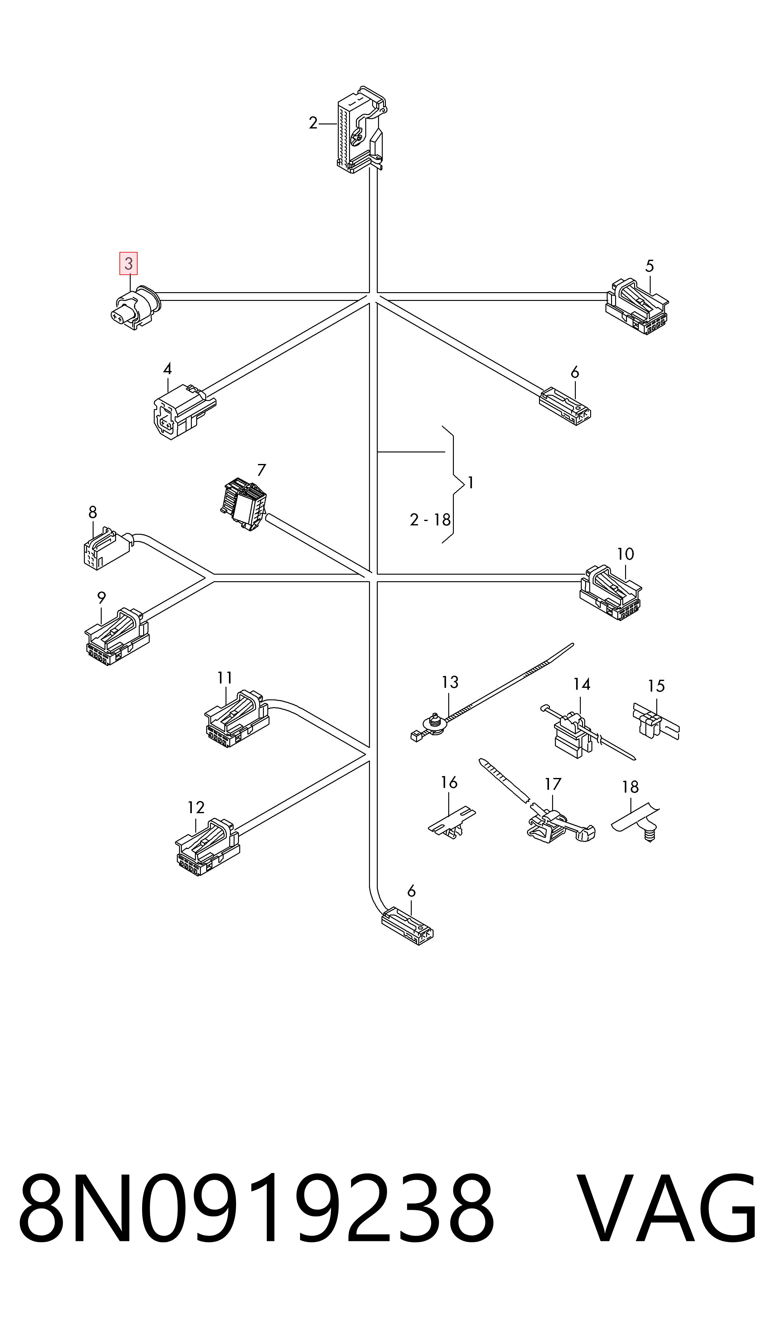 8N0919238 VAG 
