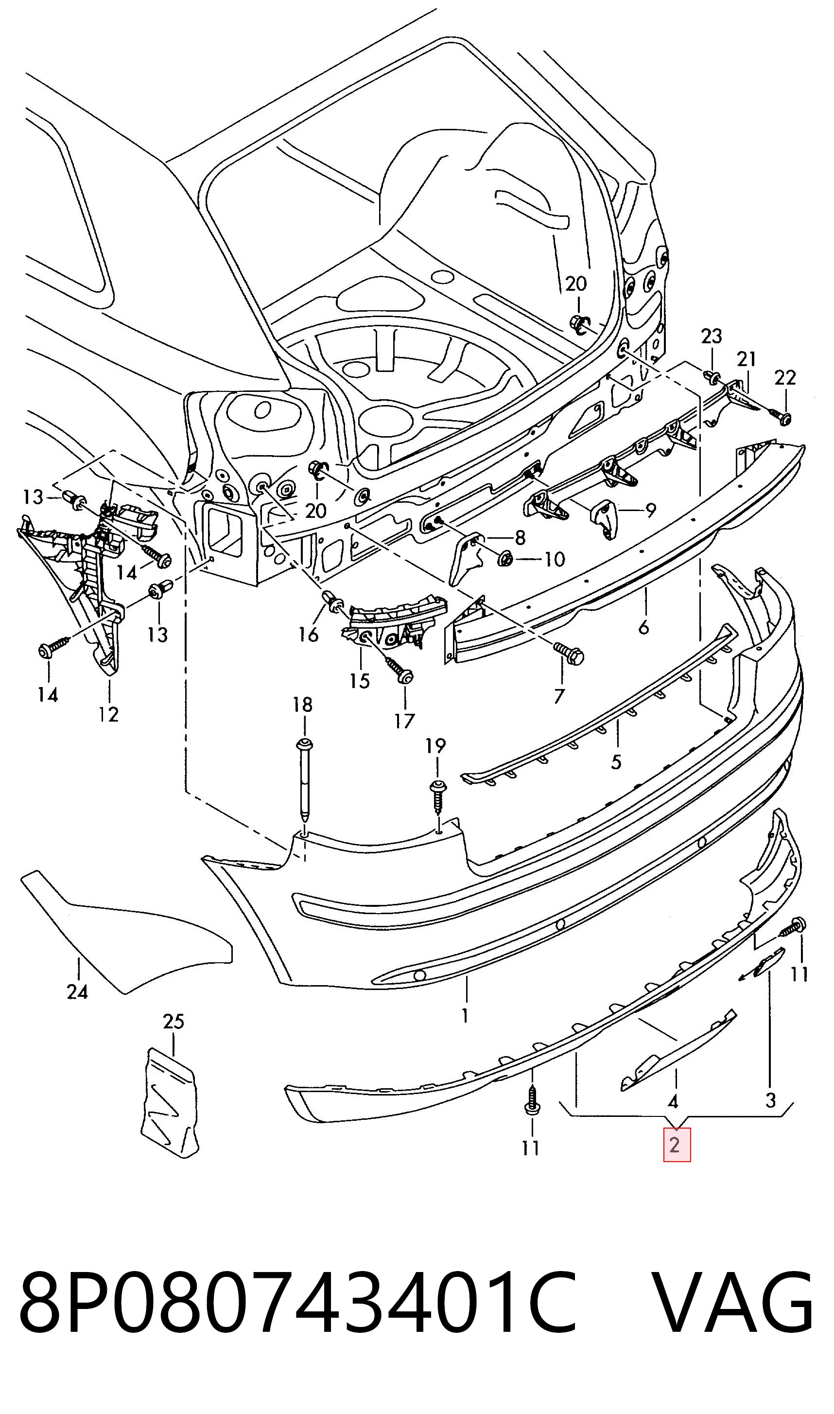 8P080743401C VAG