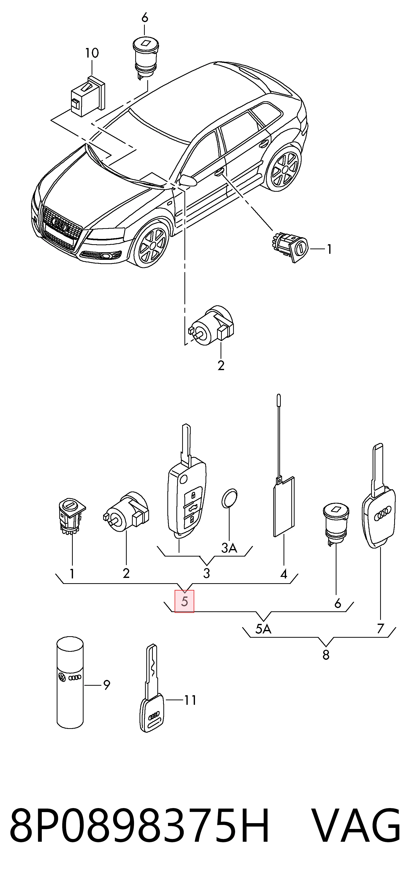 8P0898375H VAG