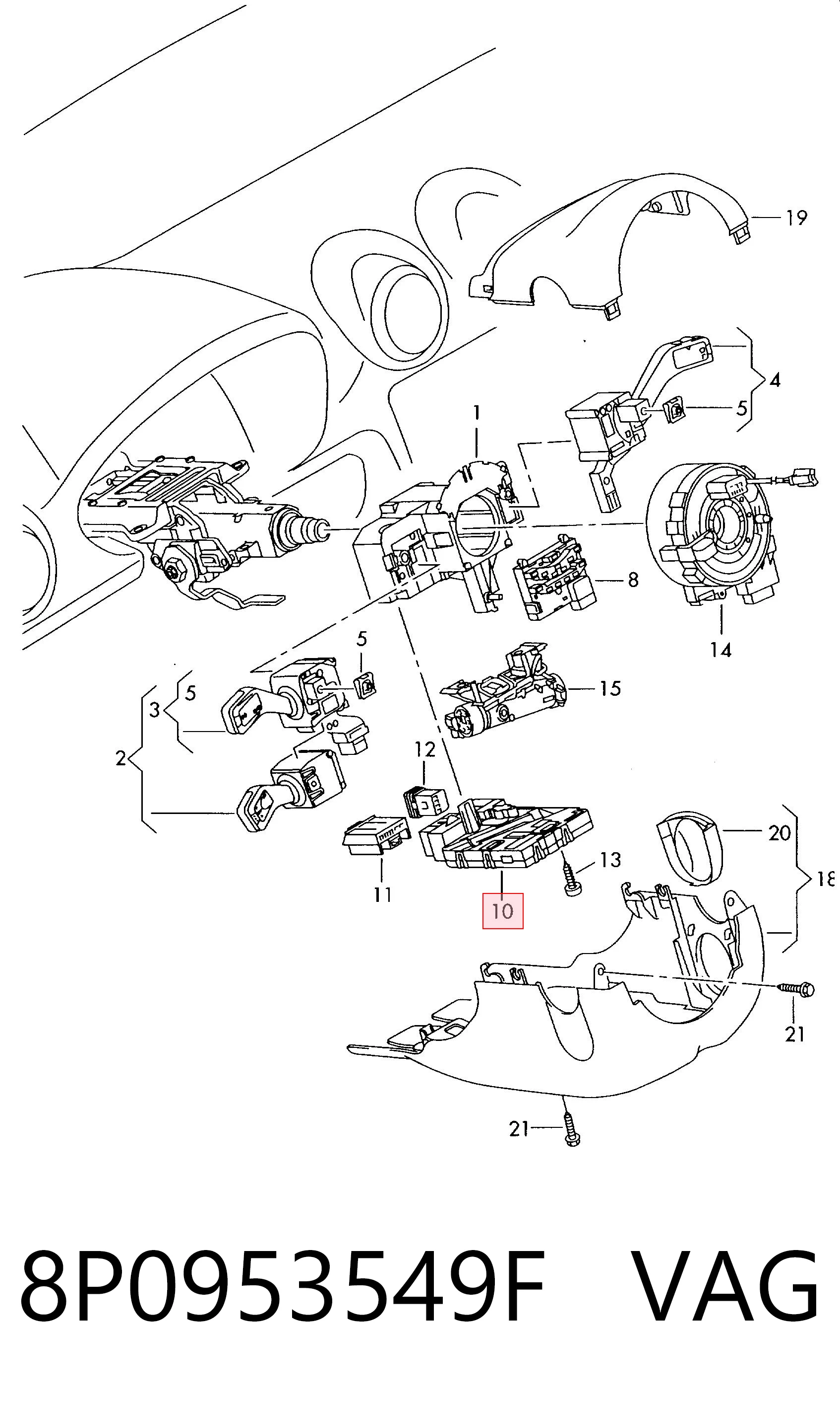 8P0953549F VAG