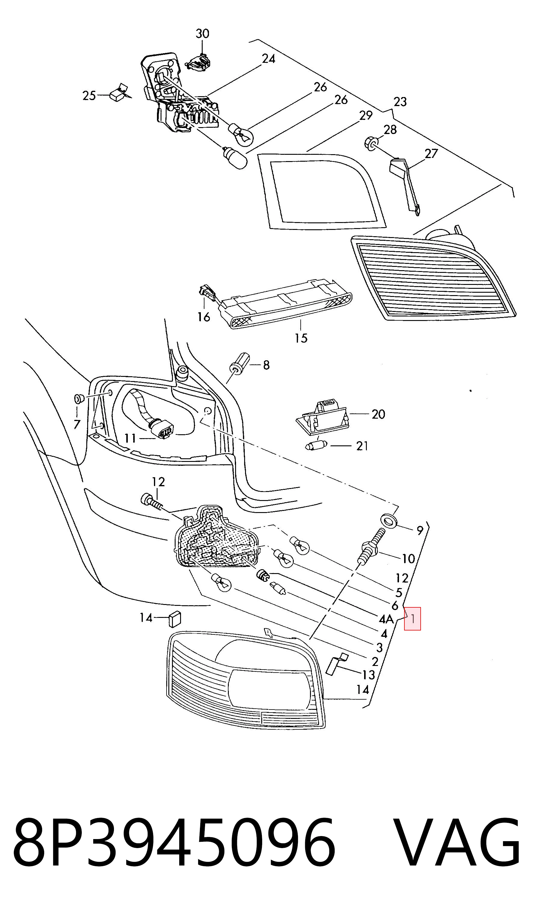 8P3945096 VAG