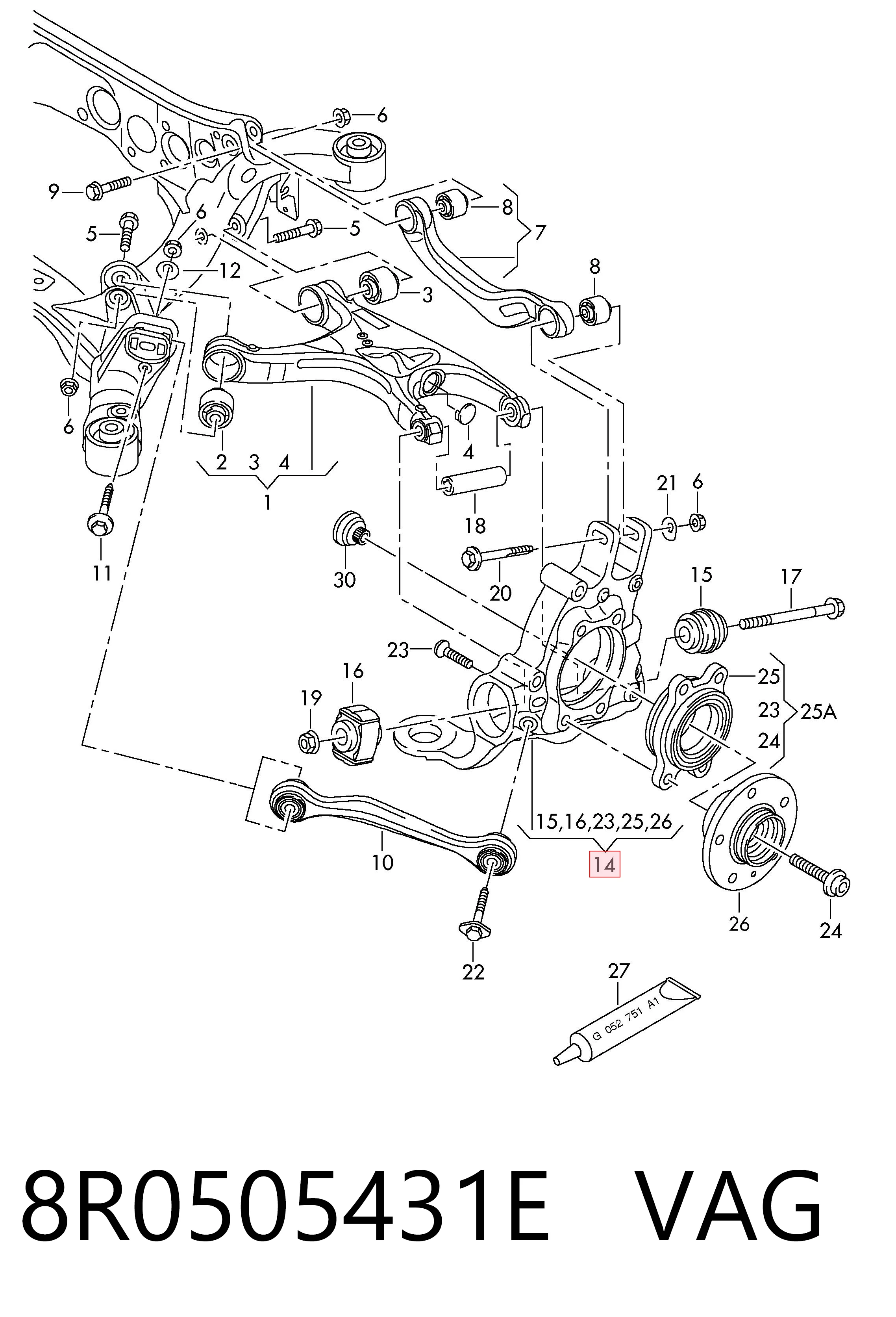 8R0505431E VAG