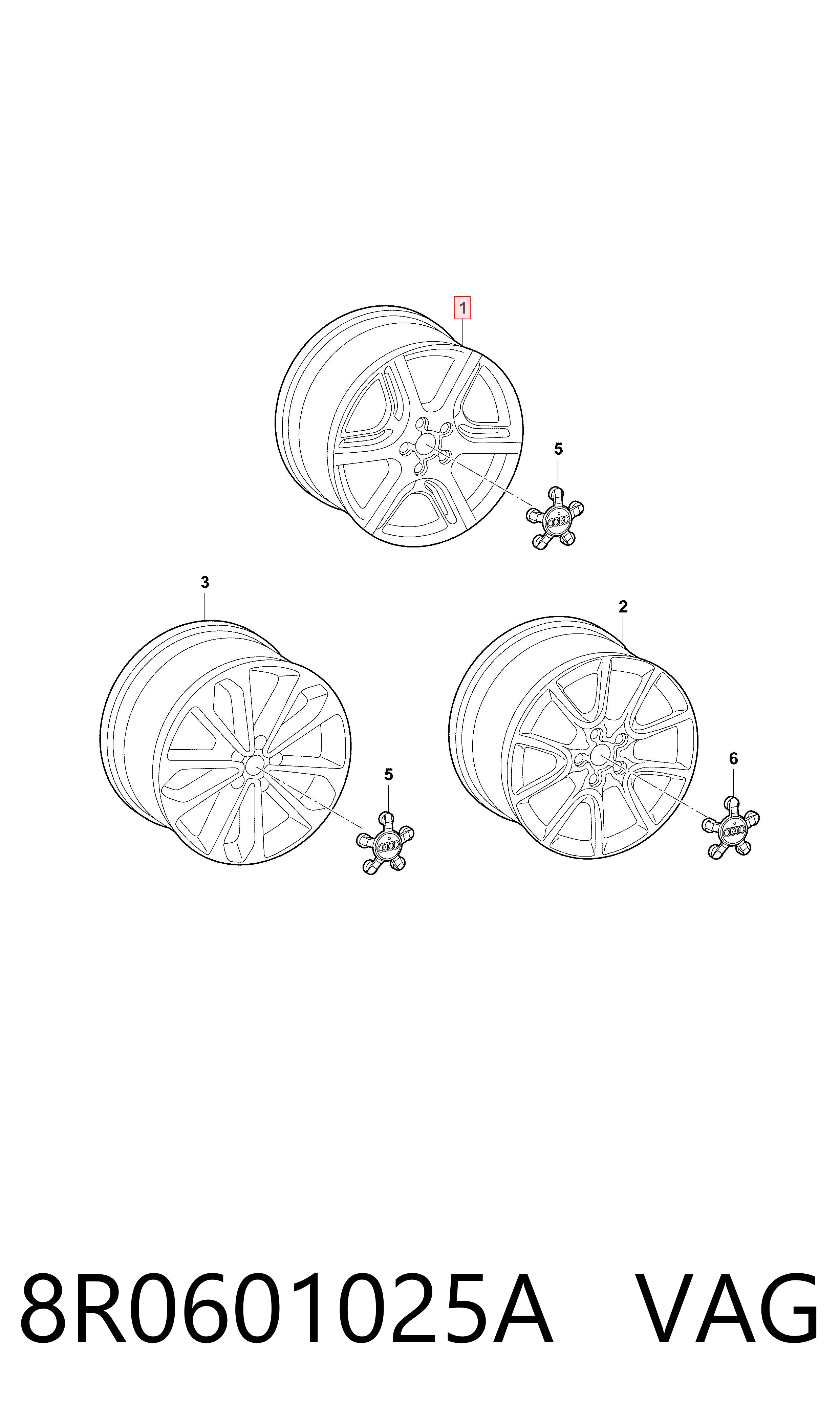 8R0601025A VAG Aros