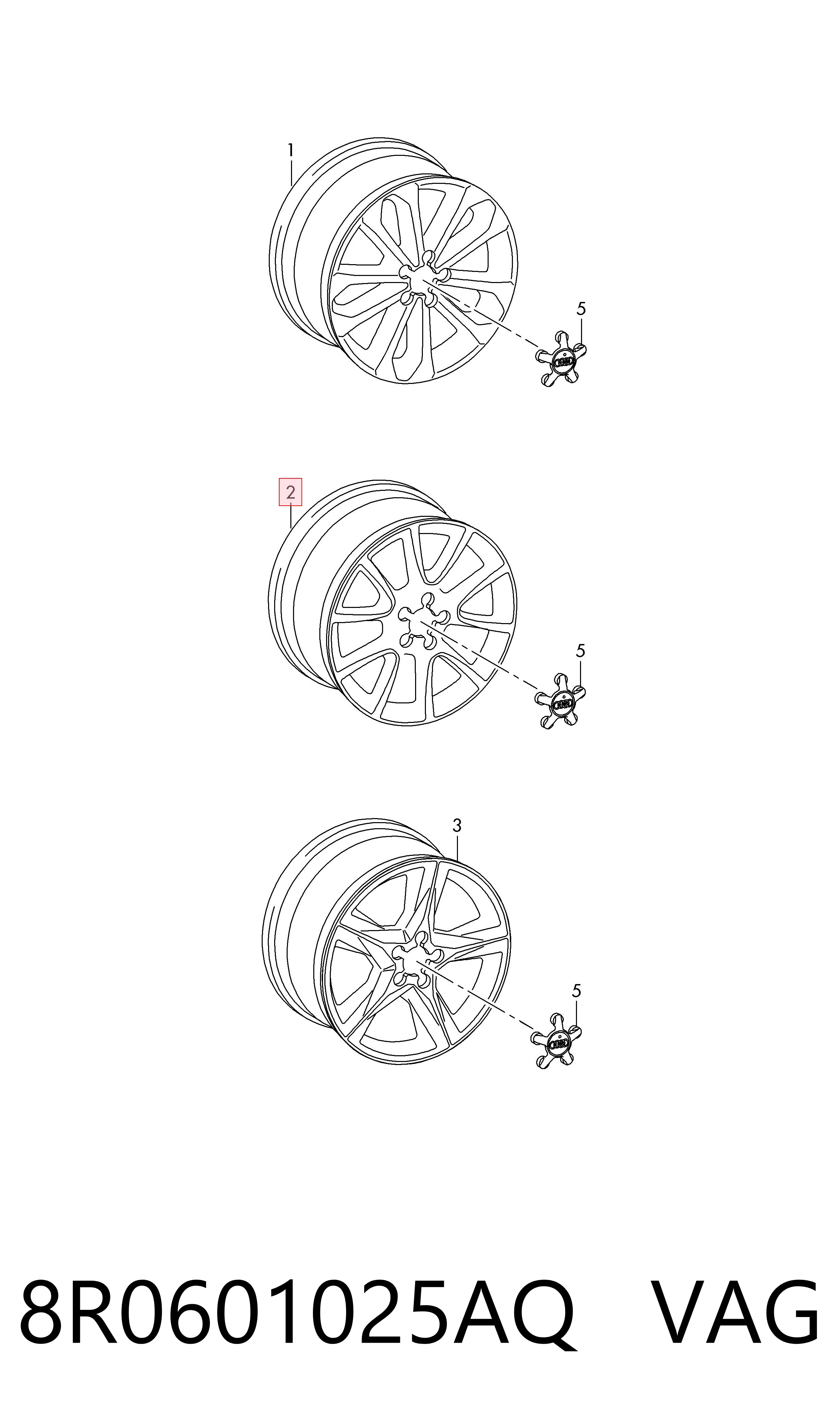 8R0601025AQ VAG