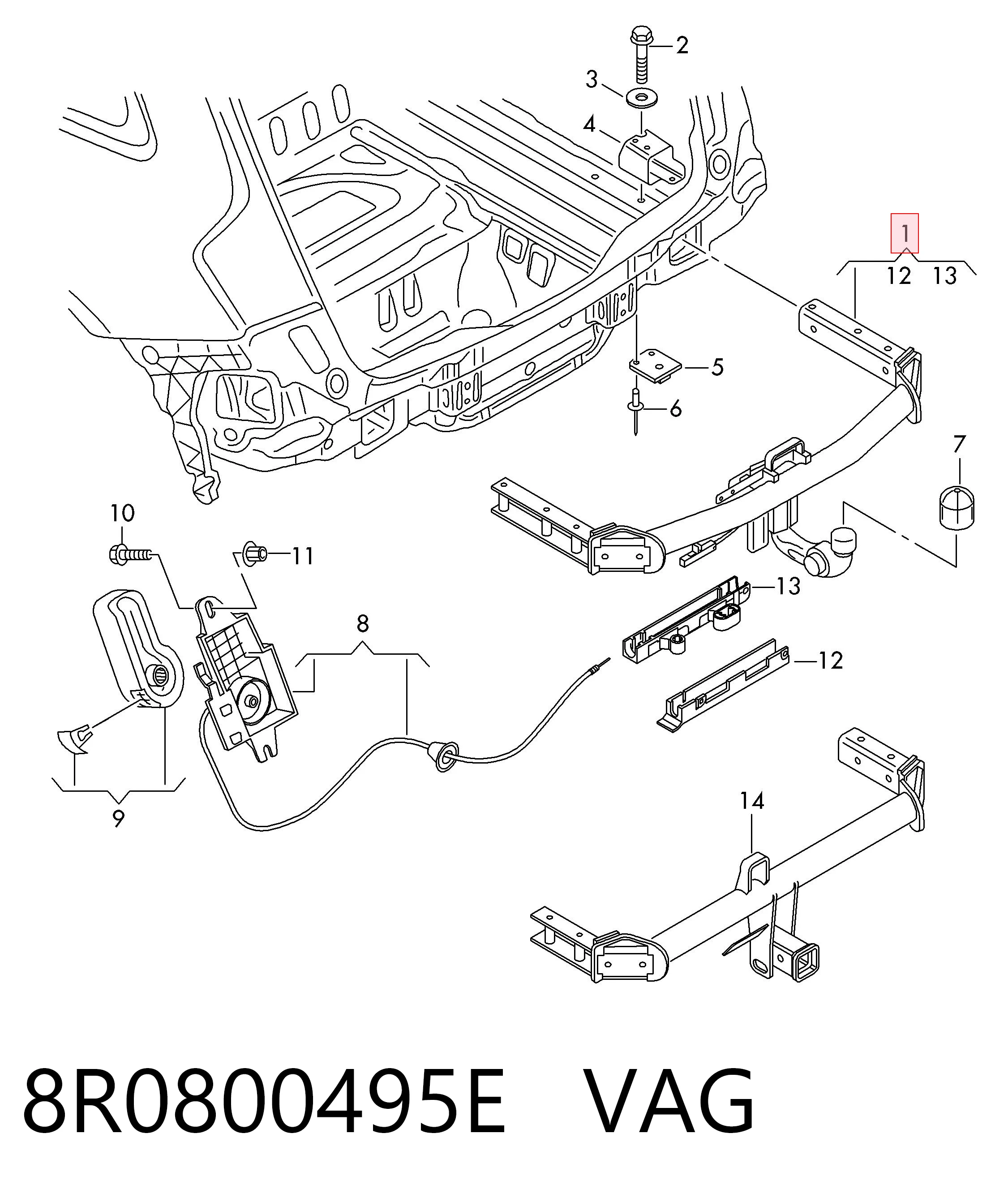 8R0800495E VAG