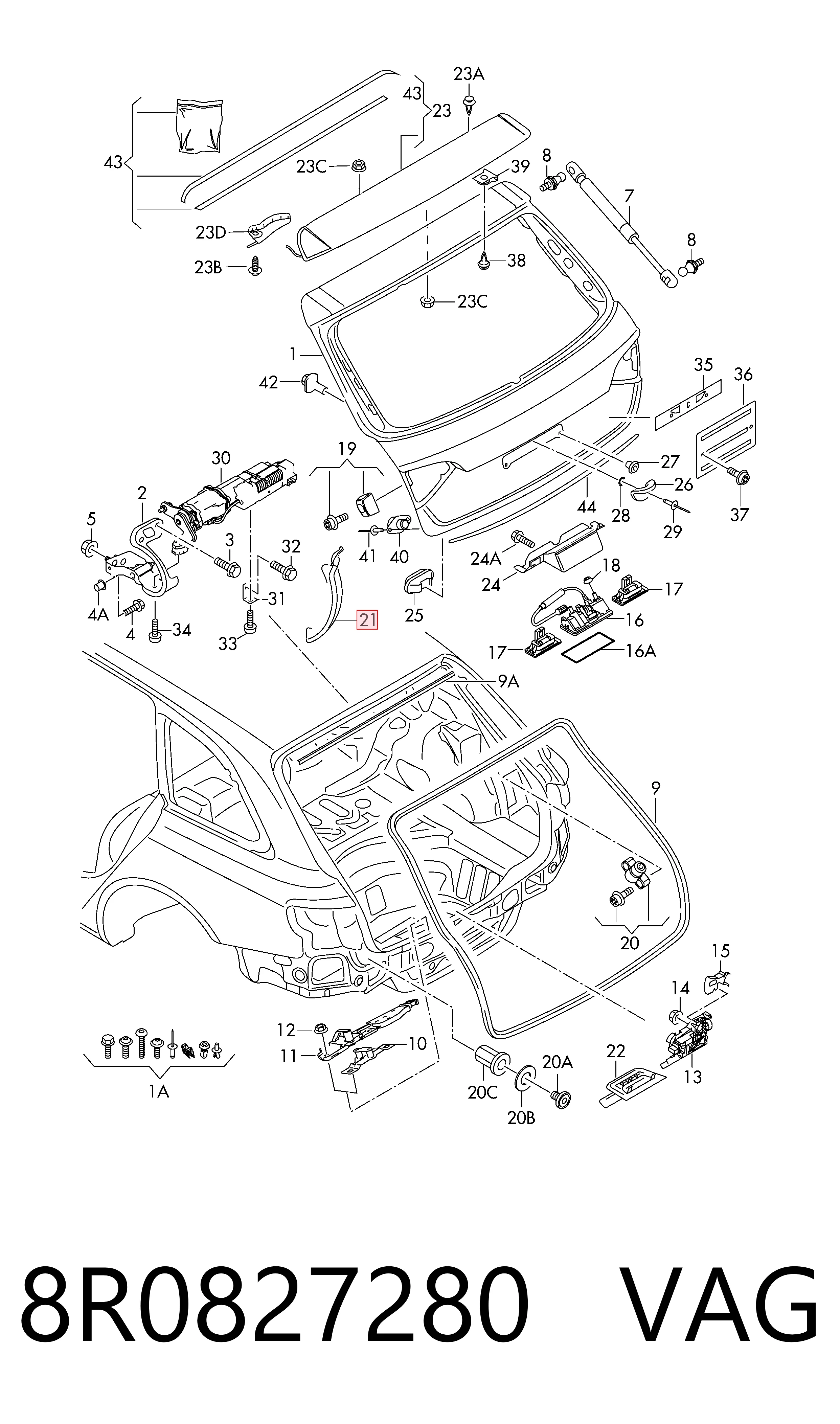 8R0827280 VAG 