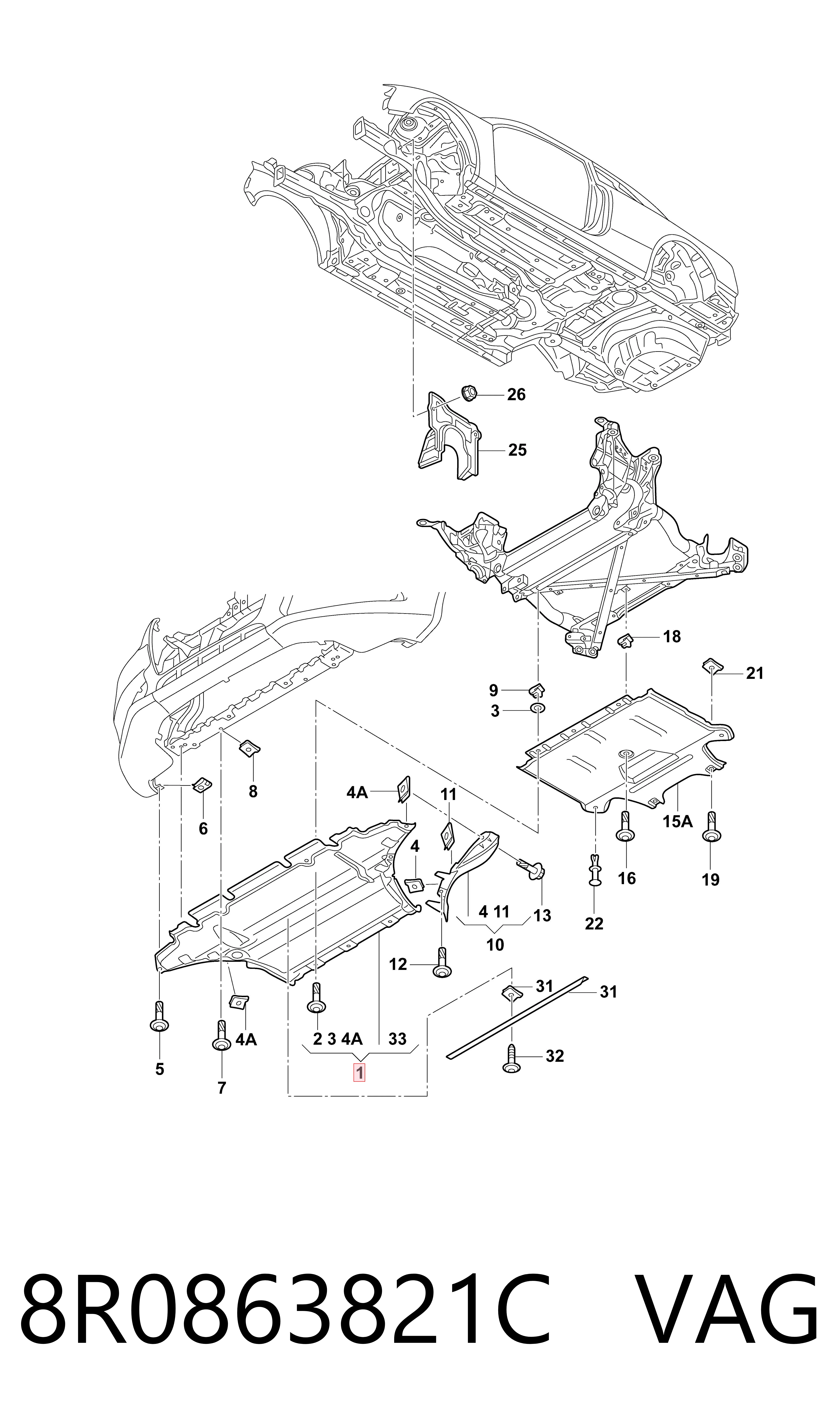 8R0863821C VAG