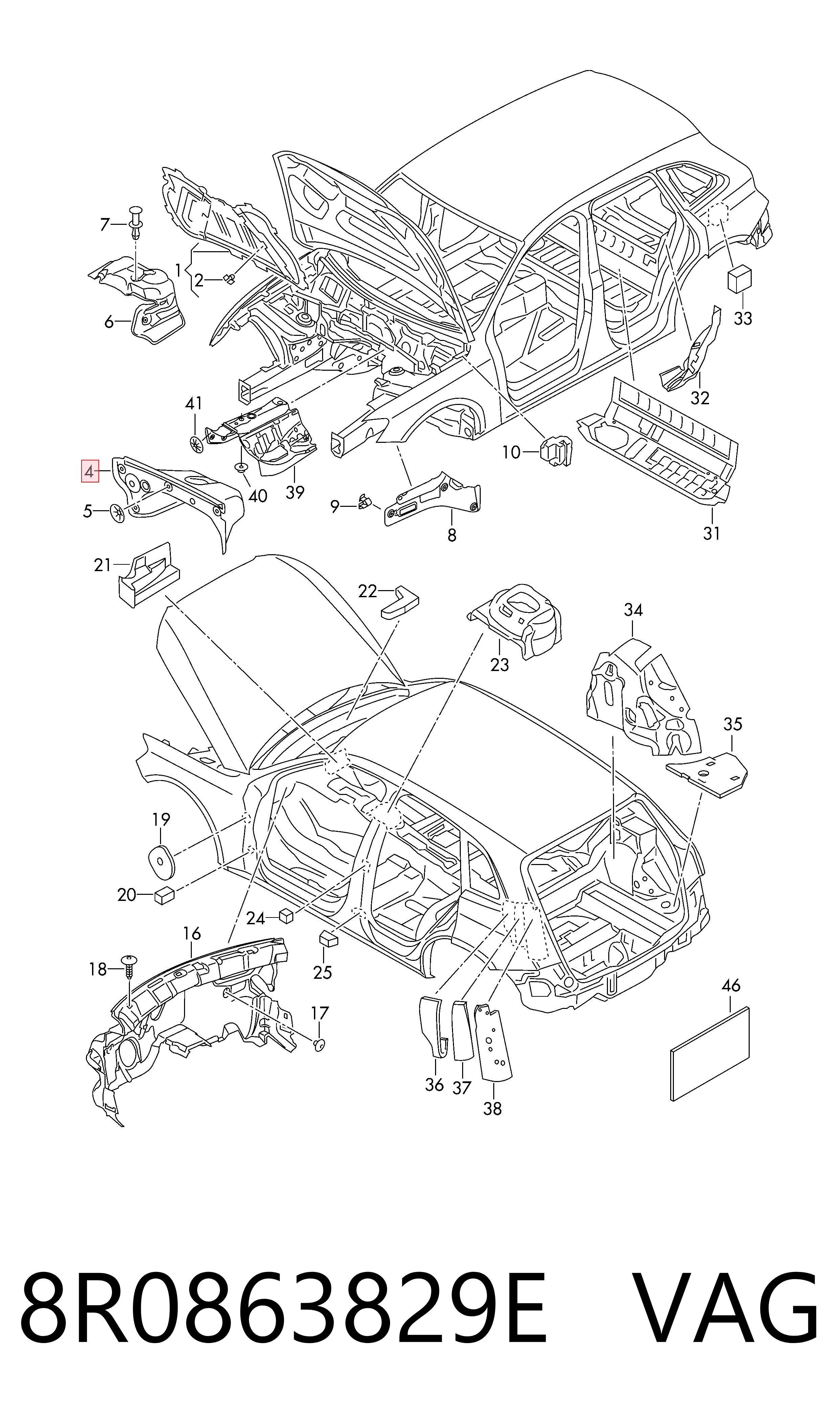 8R0863829E VAG