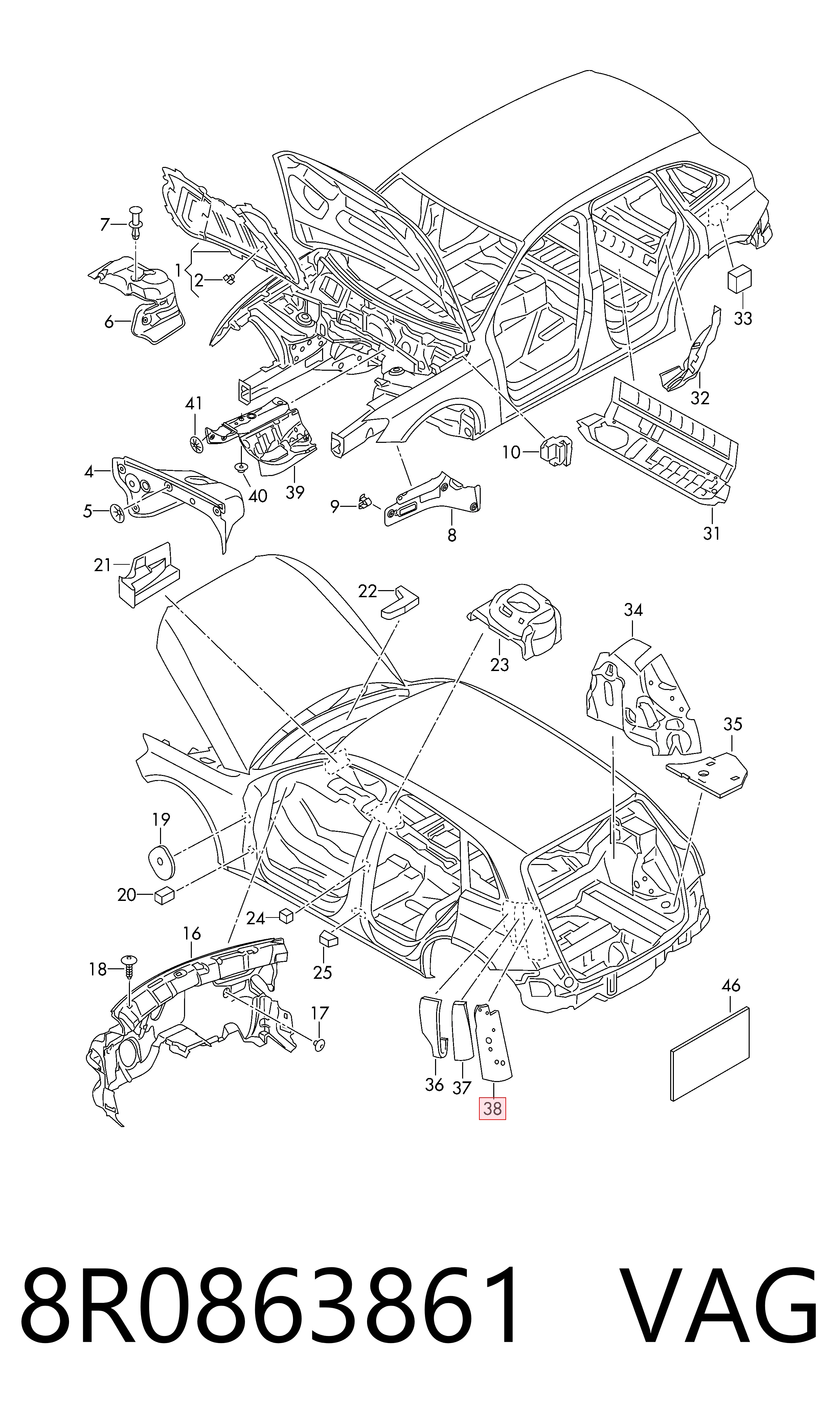 8R0863861 VAG