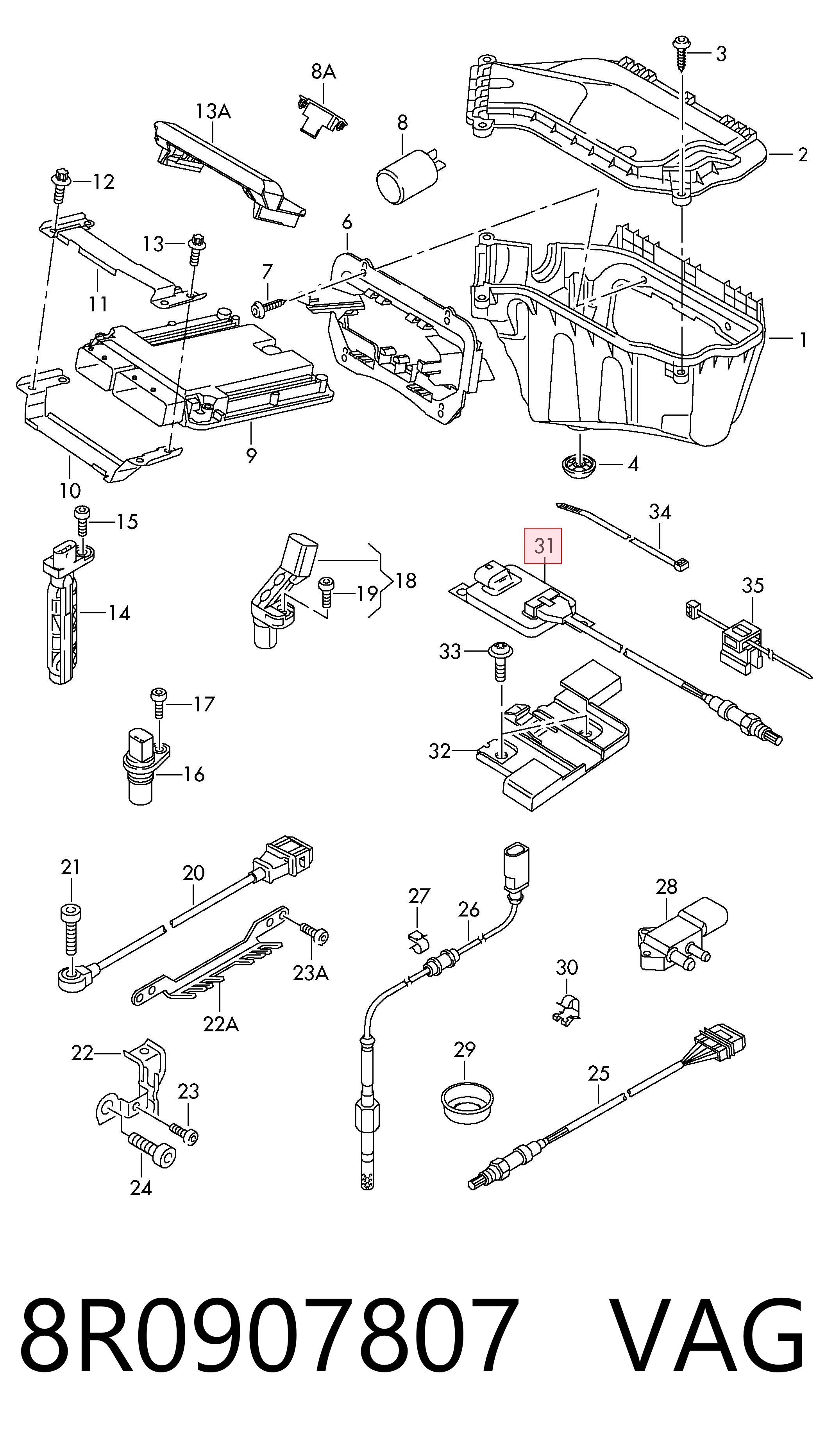 8R0907807 VAG