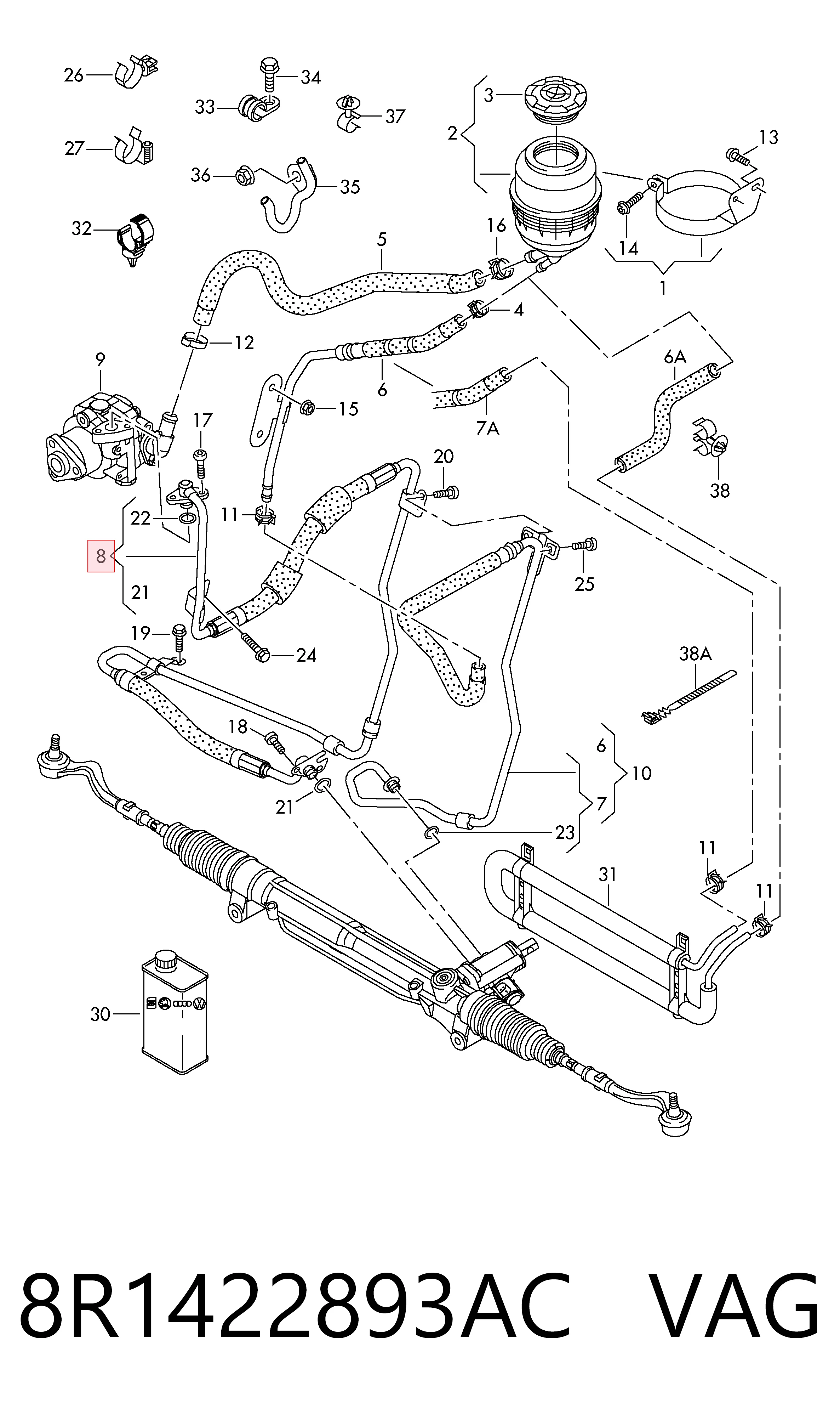 8R1422893AC VAG