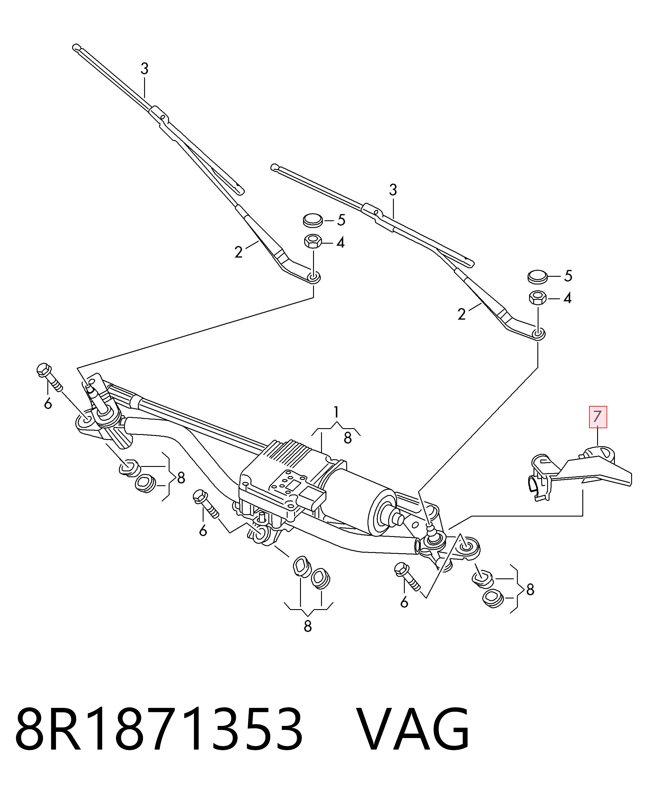 8R1871353 VAG 