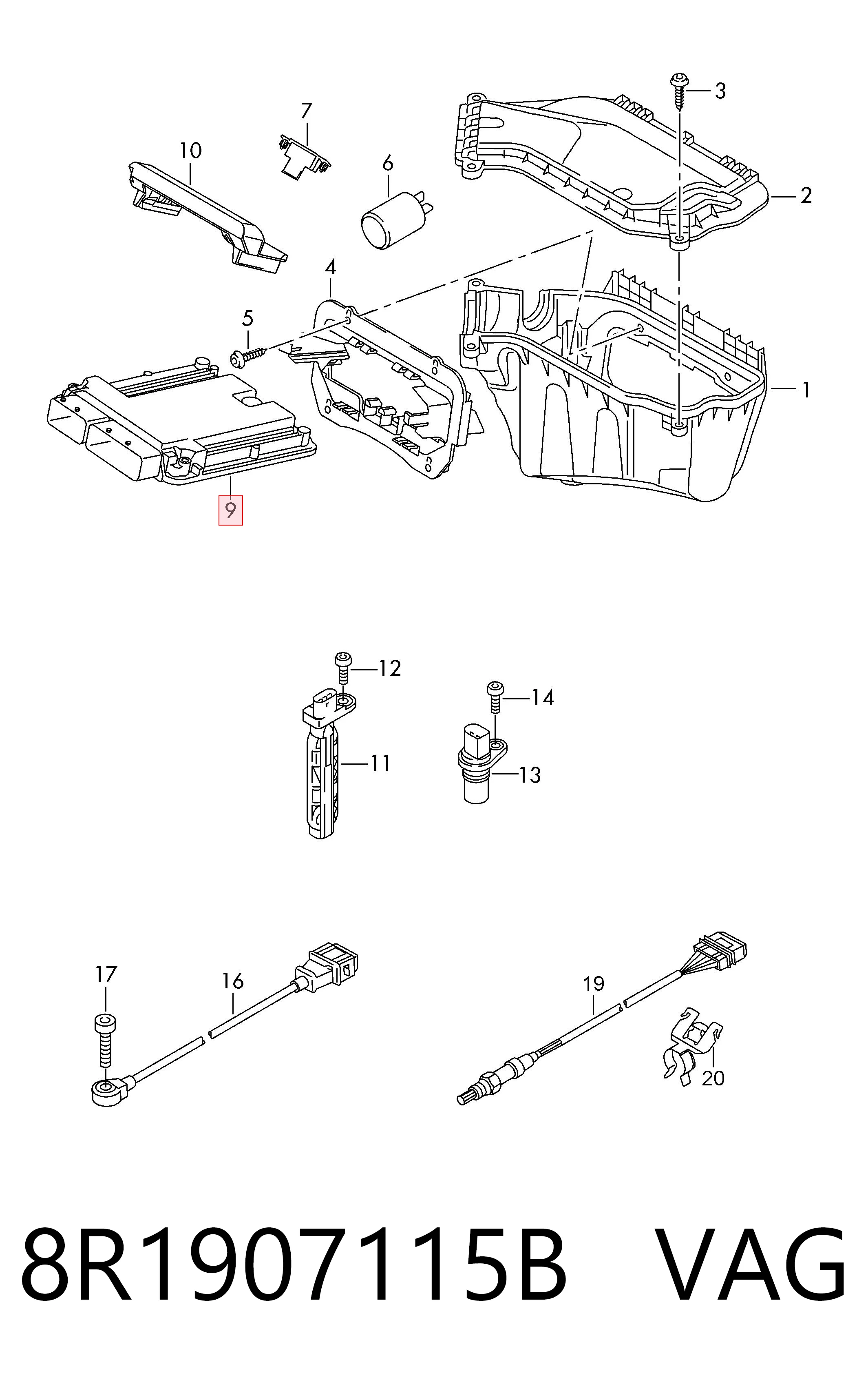 8R1907115B VAG