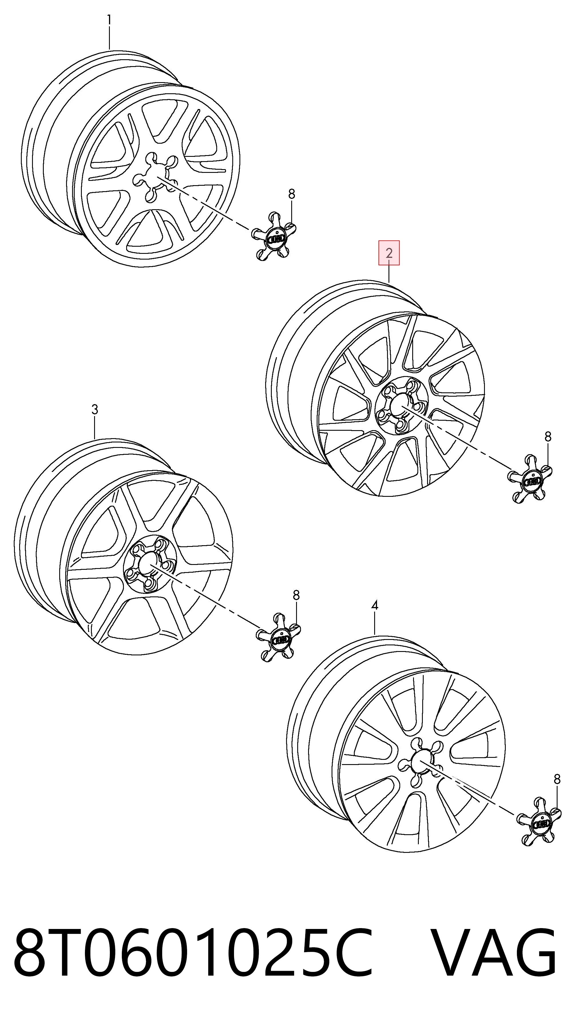 8T0601025C VAG