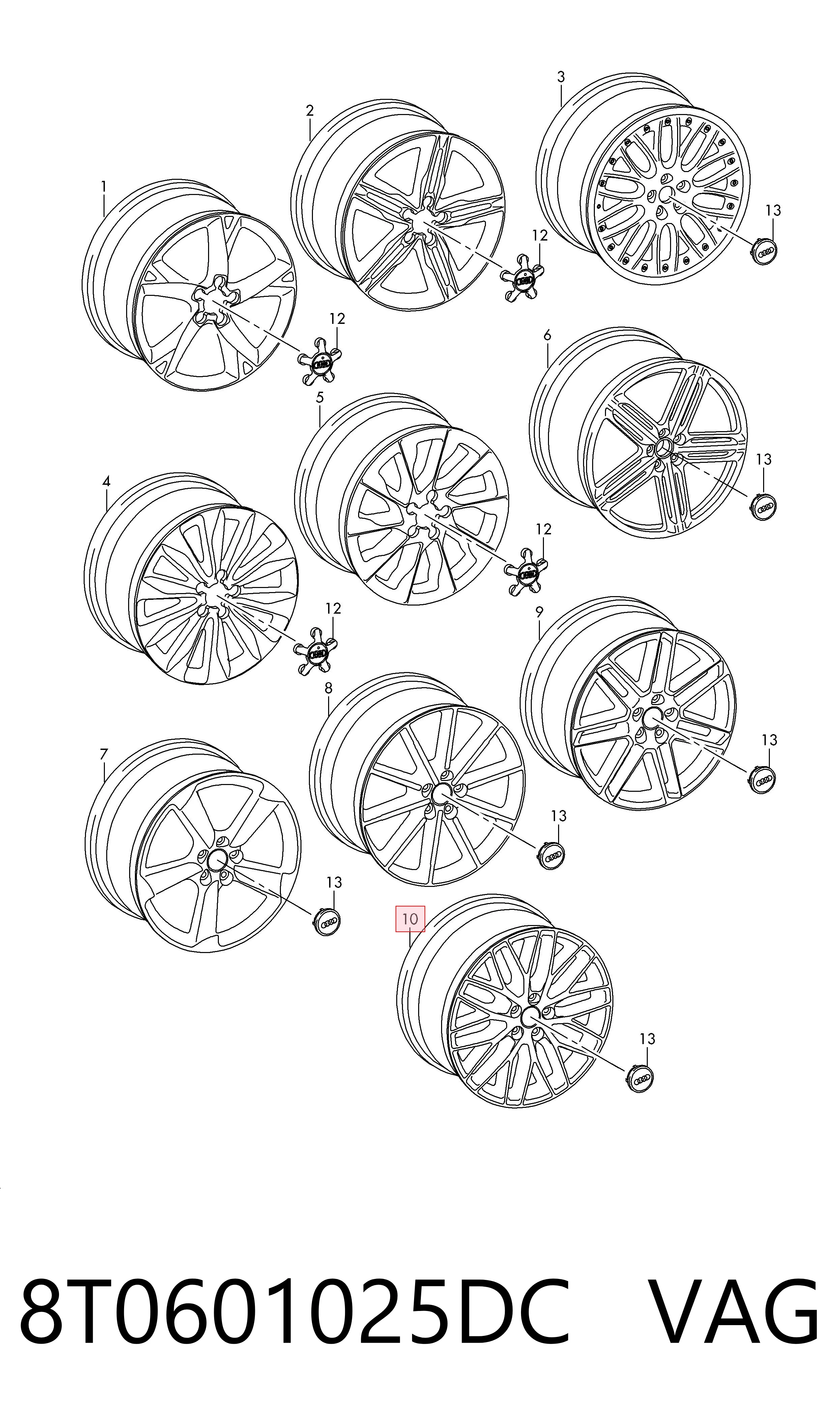 8T0601025DC VAG
