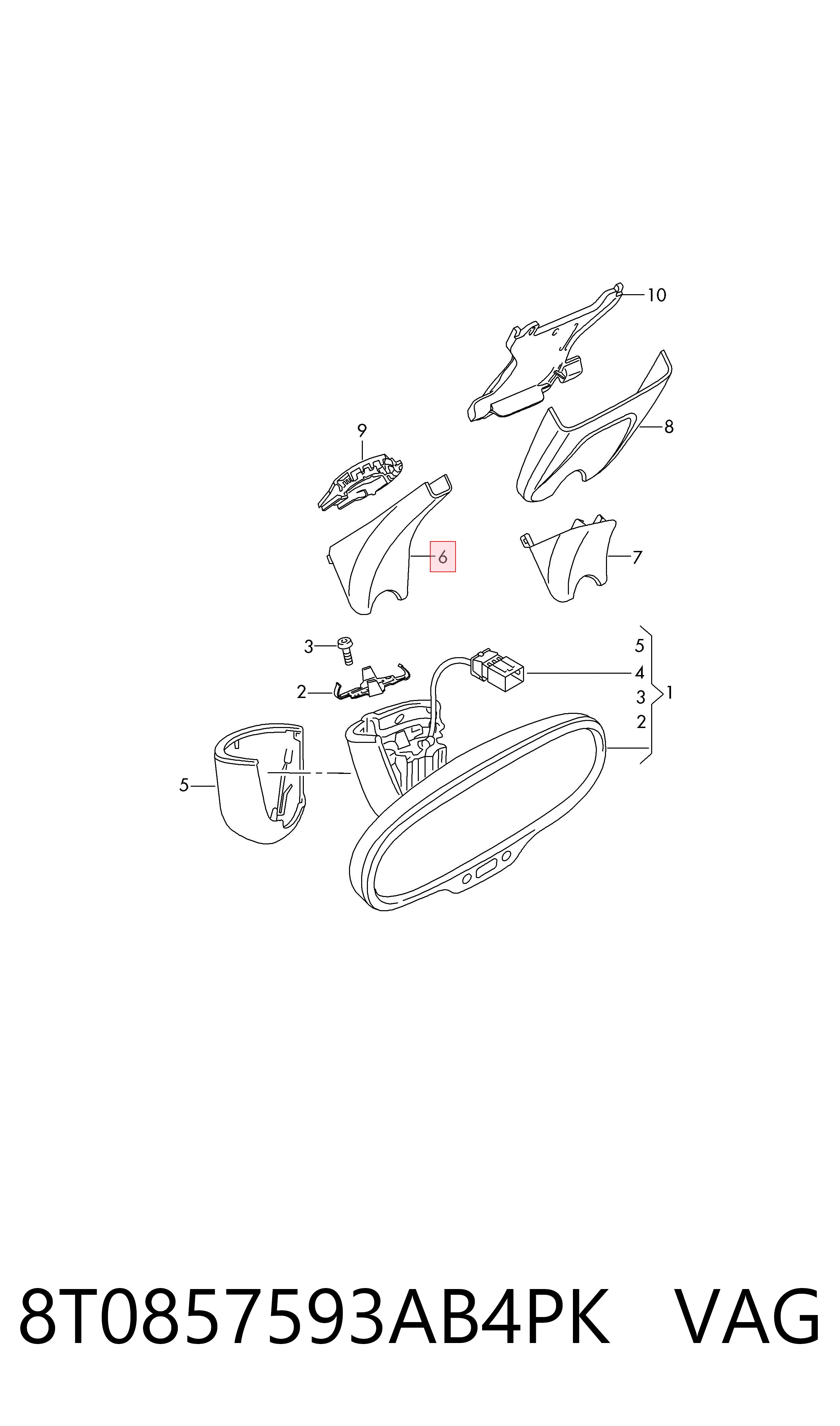 8T0857593AB4PK VAG