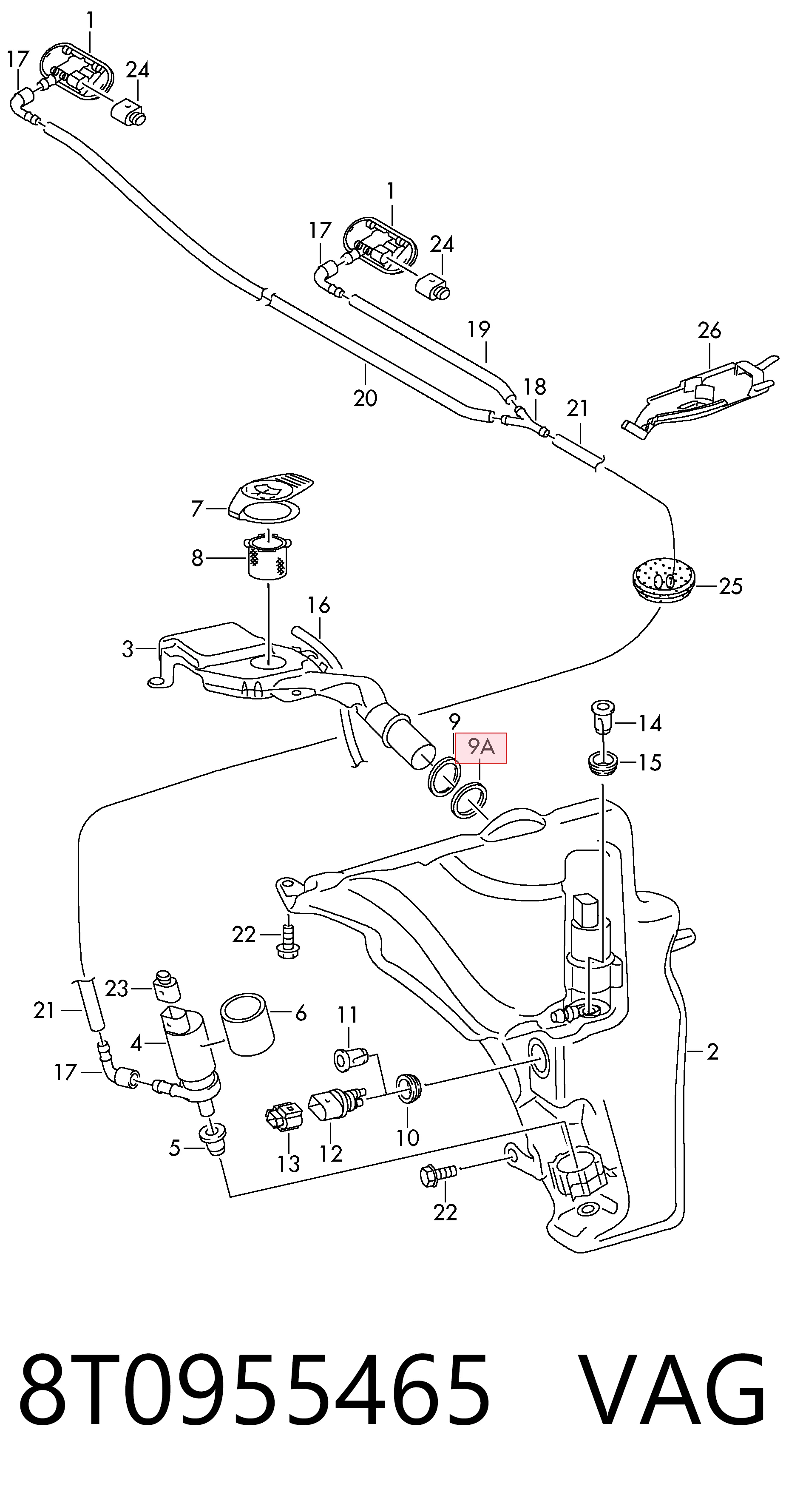 8T0955465 VAG