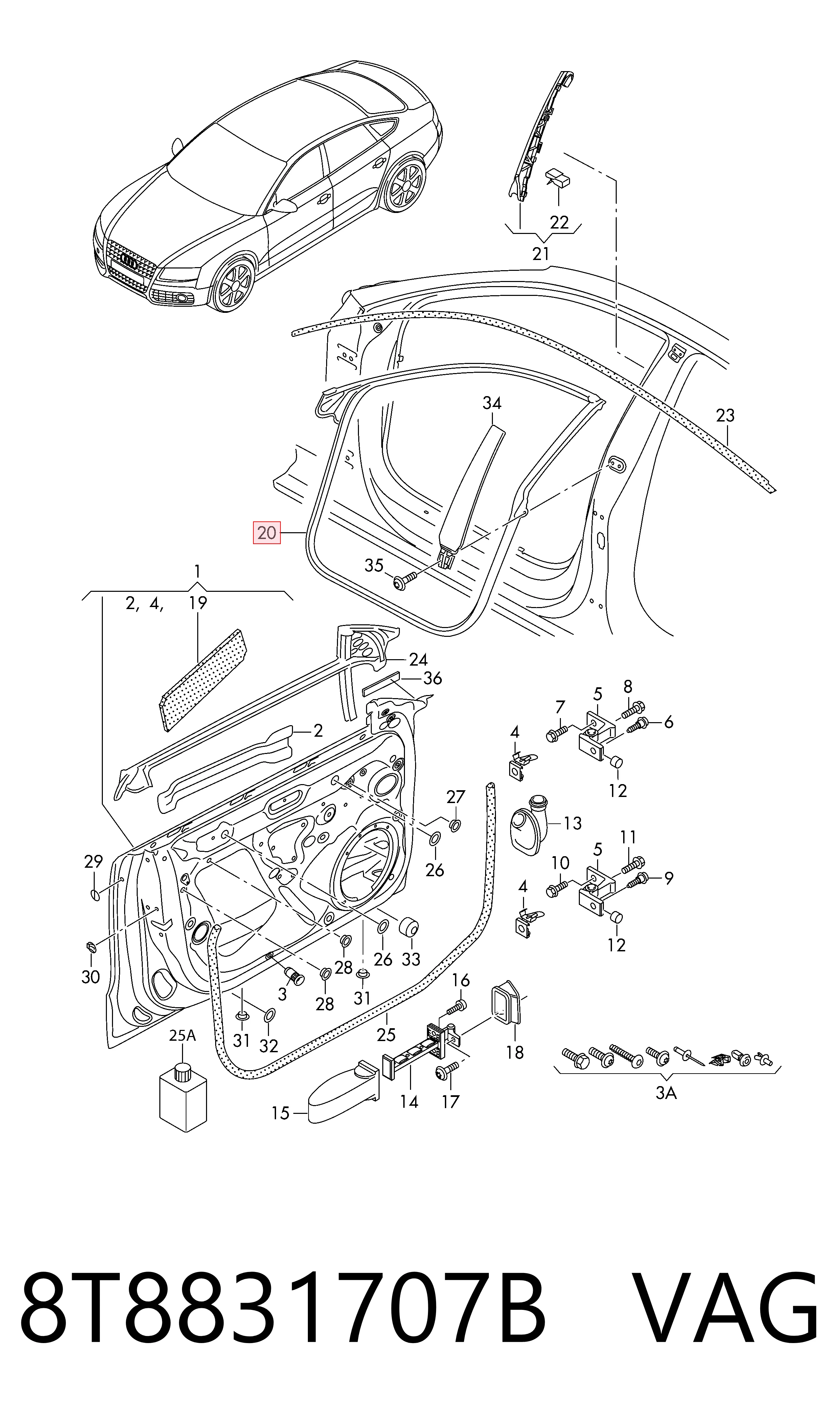 8T8831707B VAG