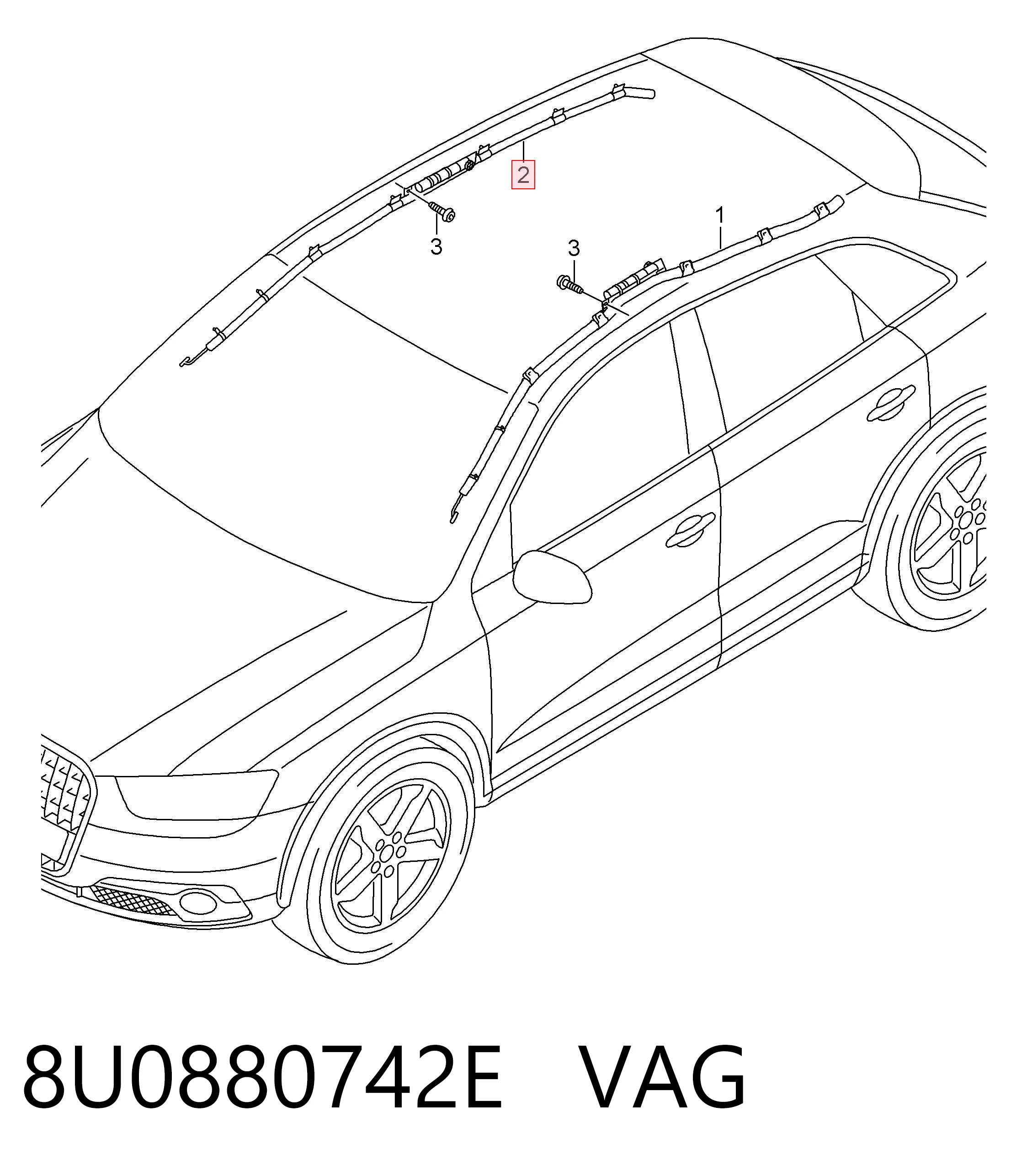 8U0880742E VAG
