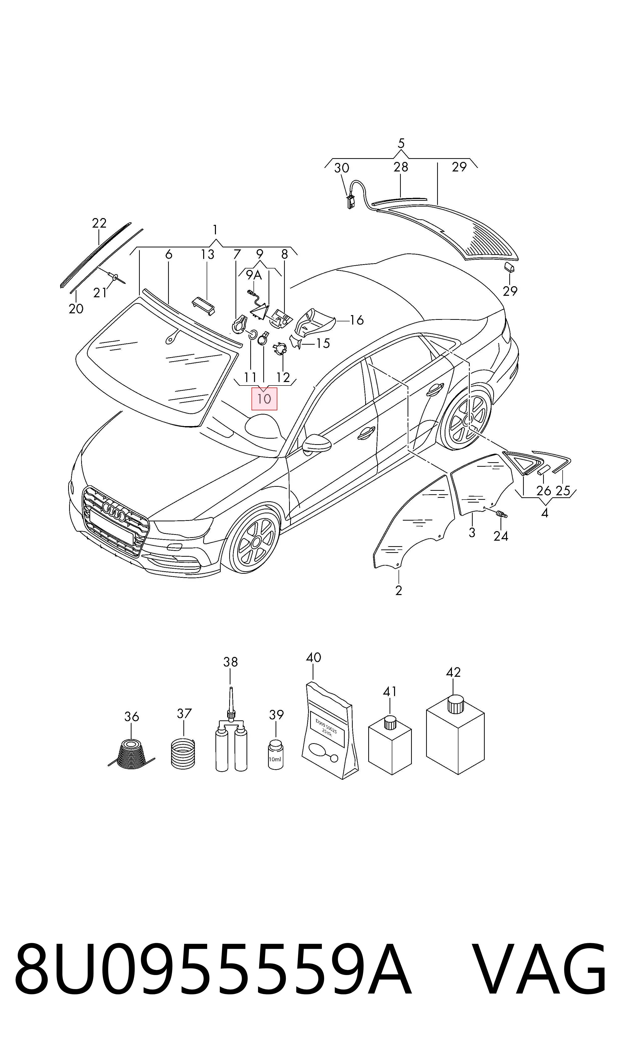 Comprar Sensor de lluvia Audi TT FV9, FVR a bajo precio