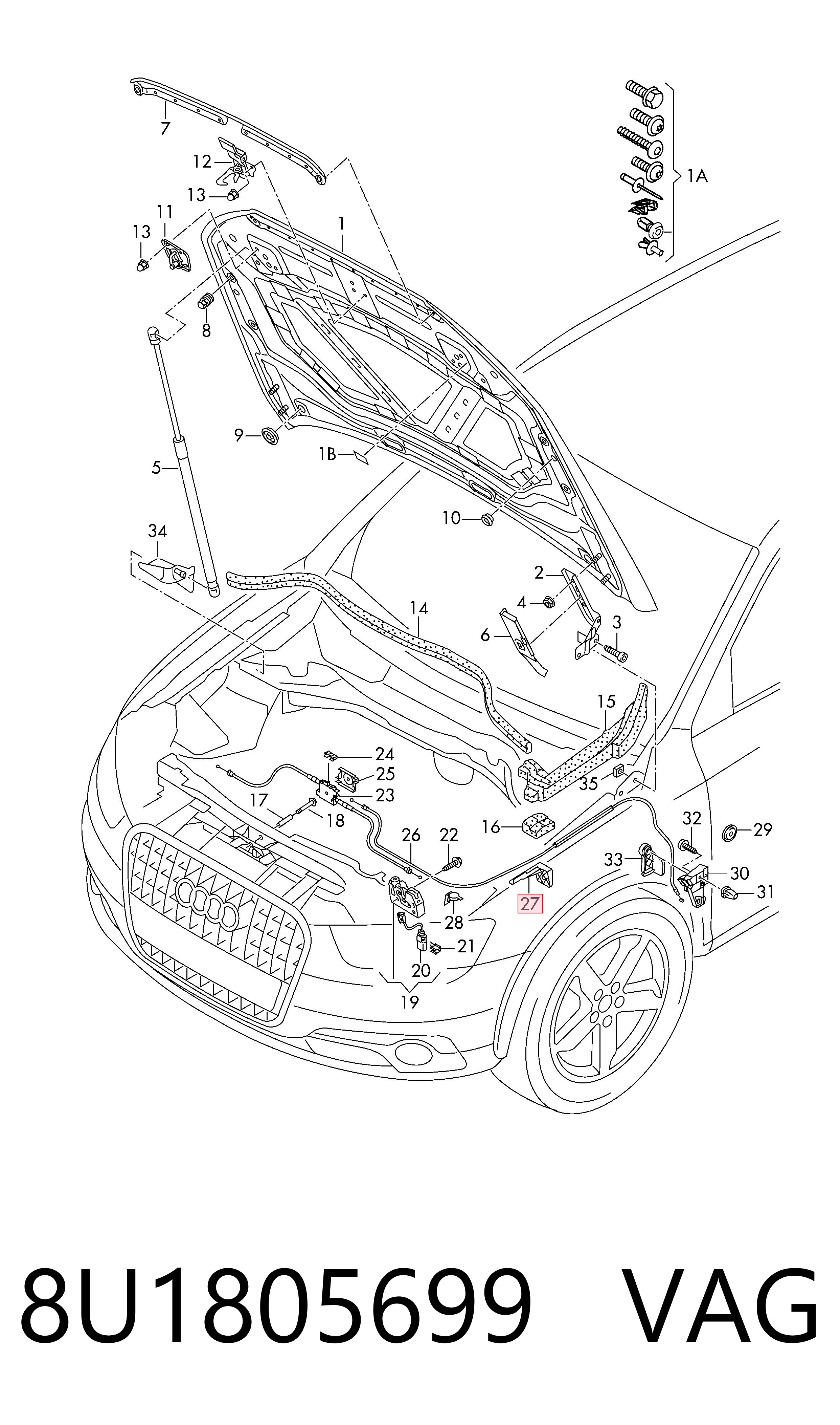 8U1805699 VAG