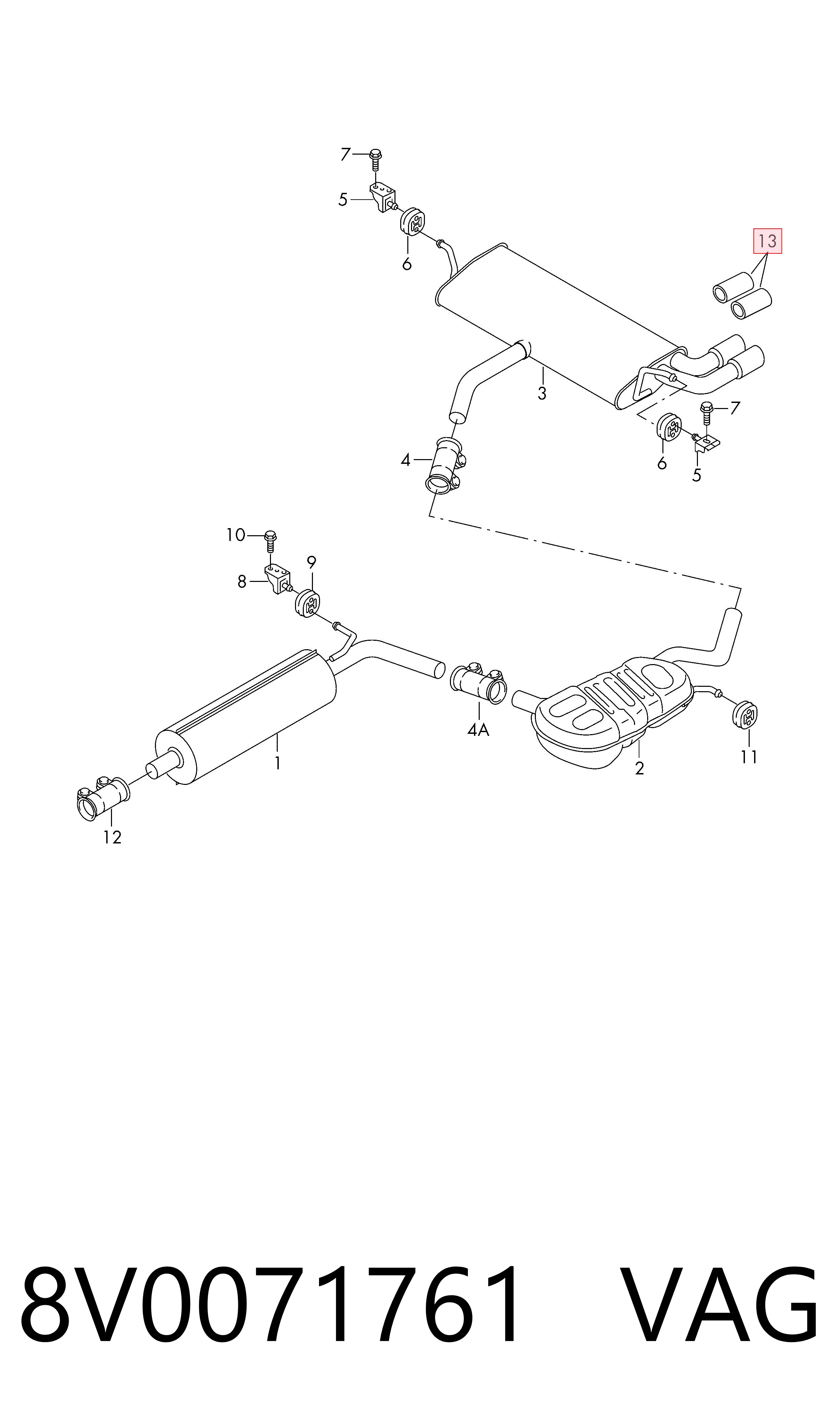 8V0071761 VAG