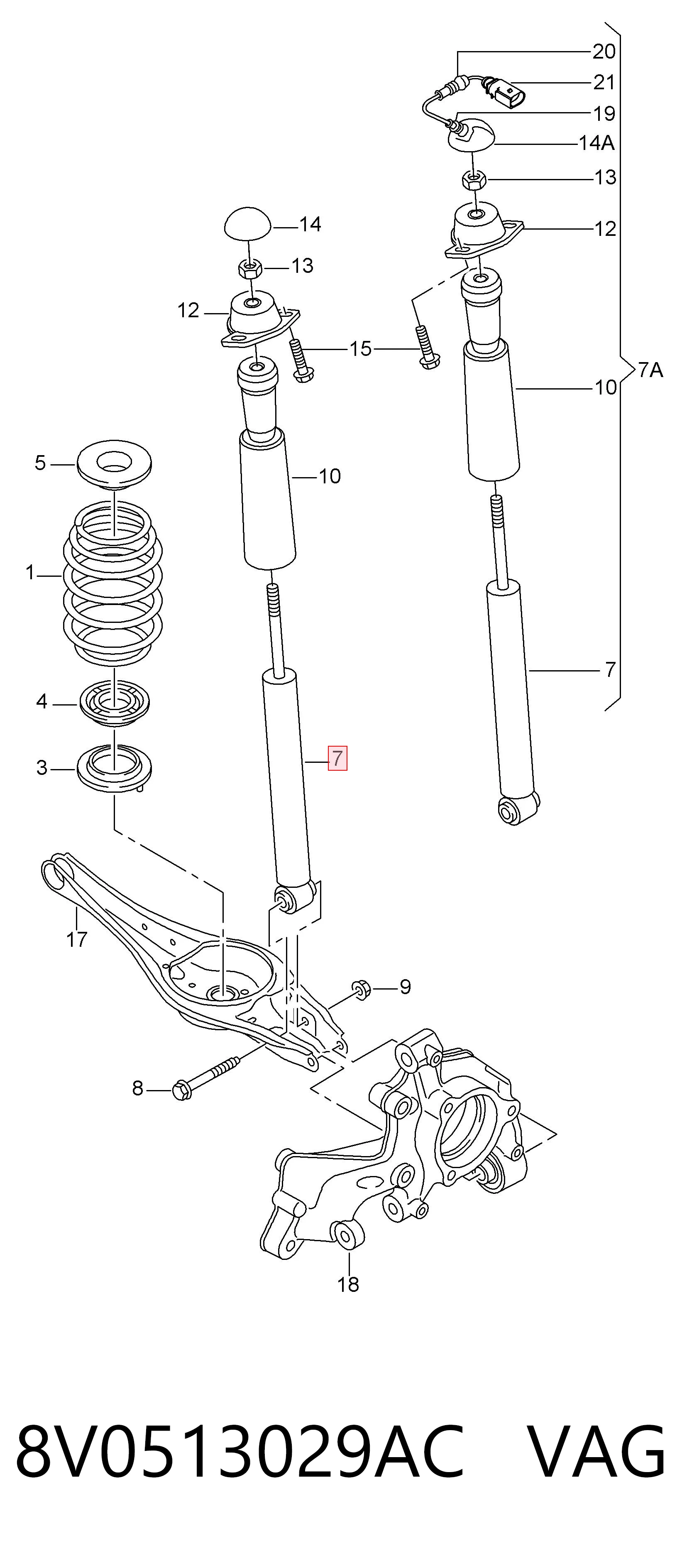 8V0513029AC VAG