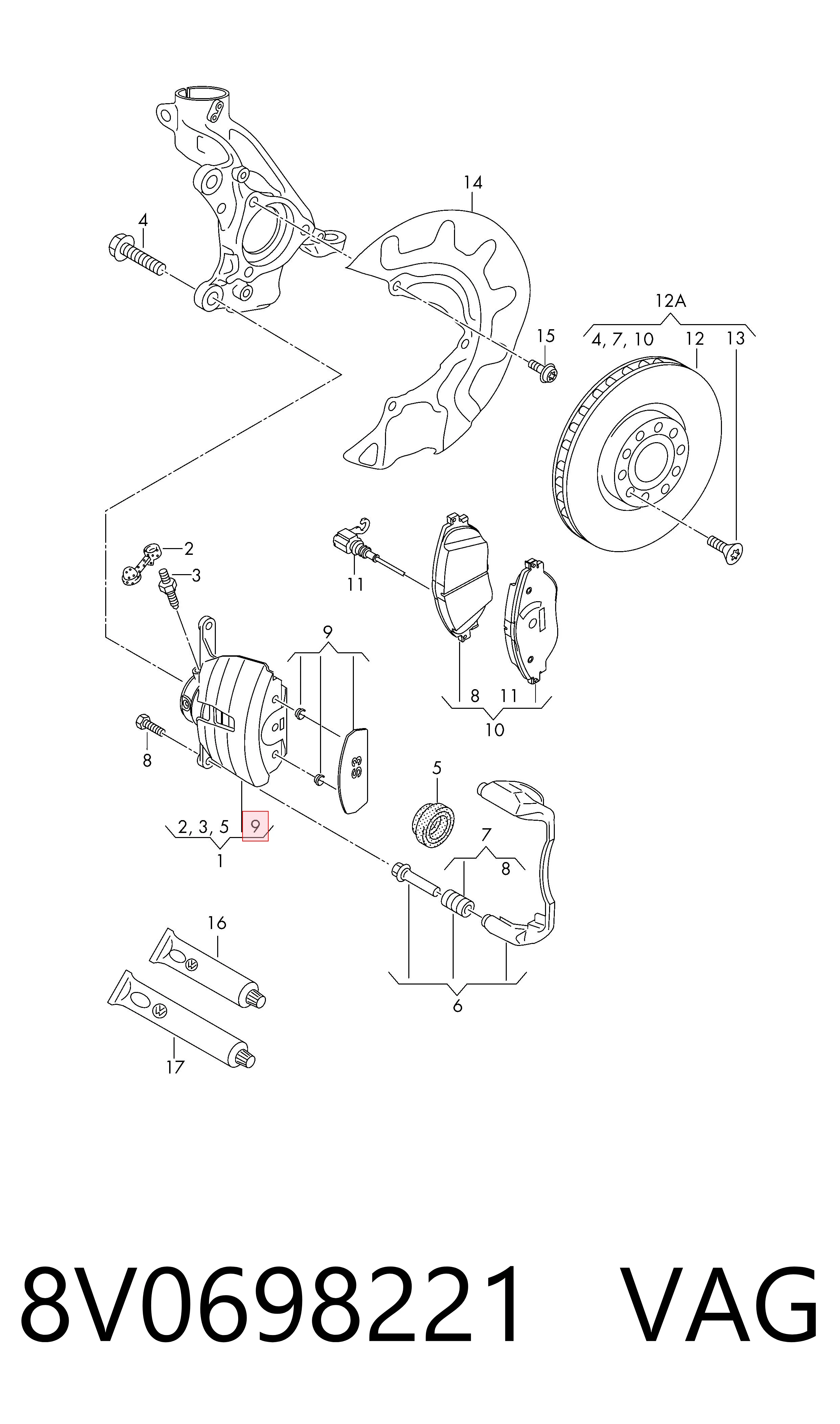 8V0698221 VAG