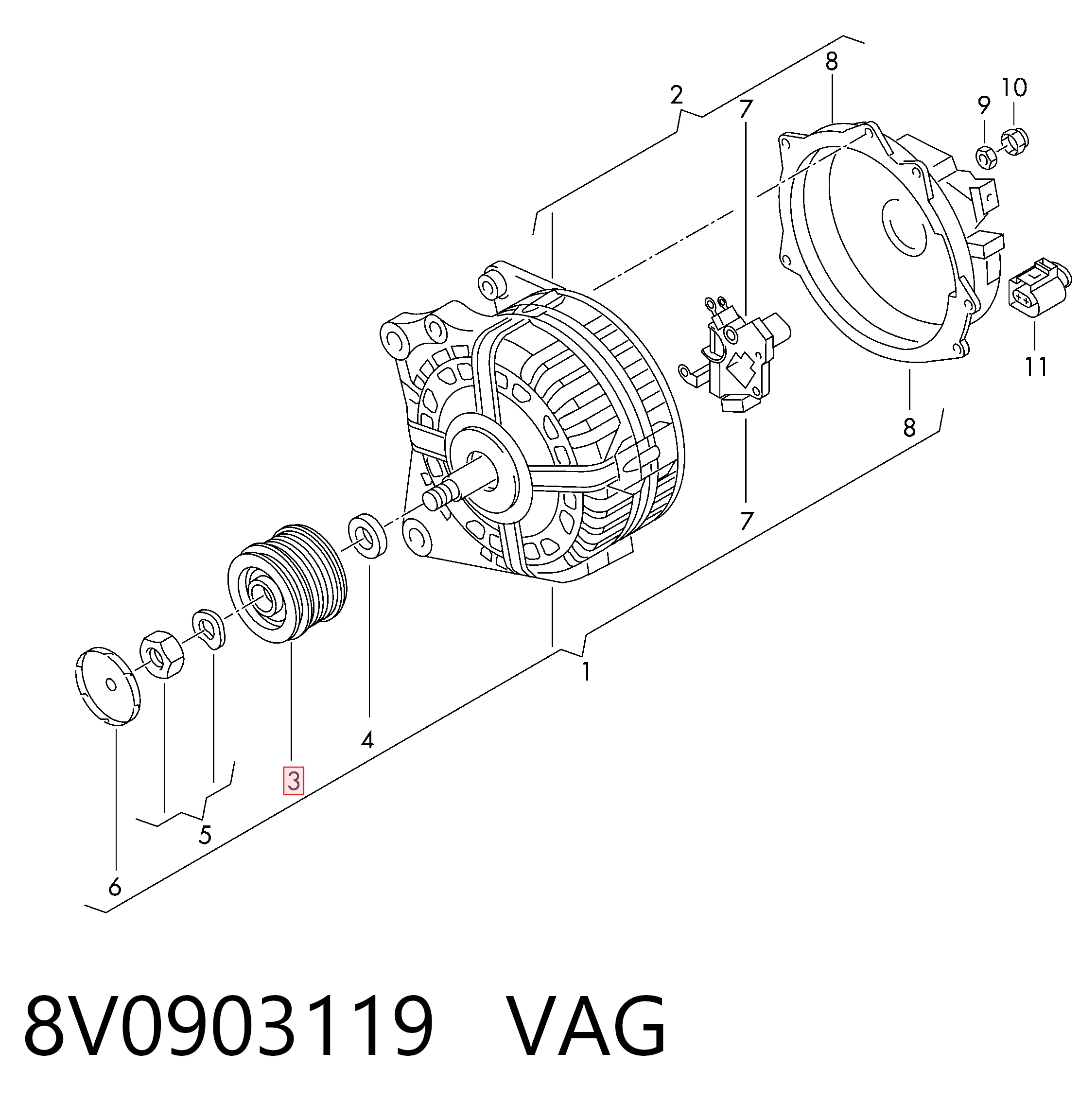 8V0903119 VAG