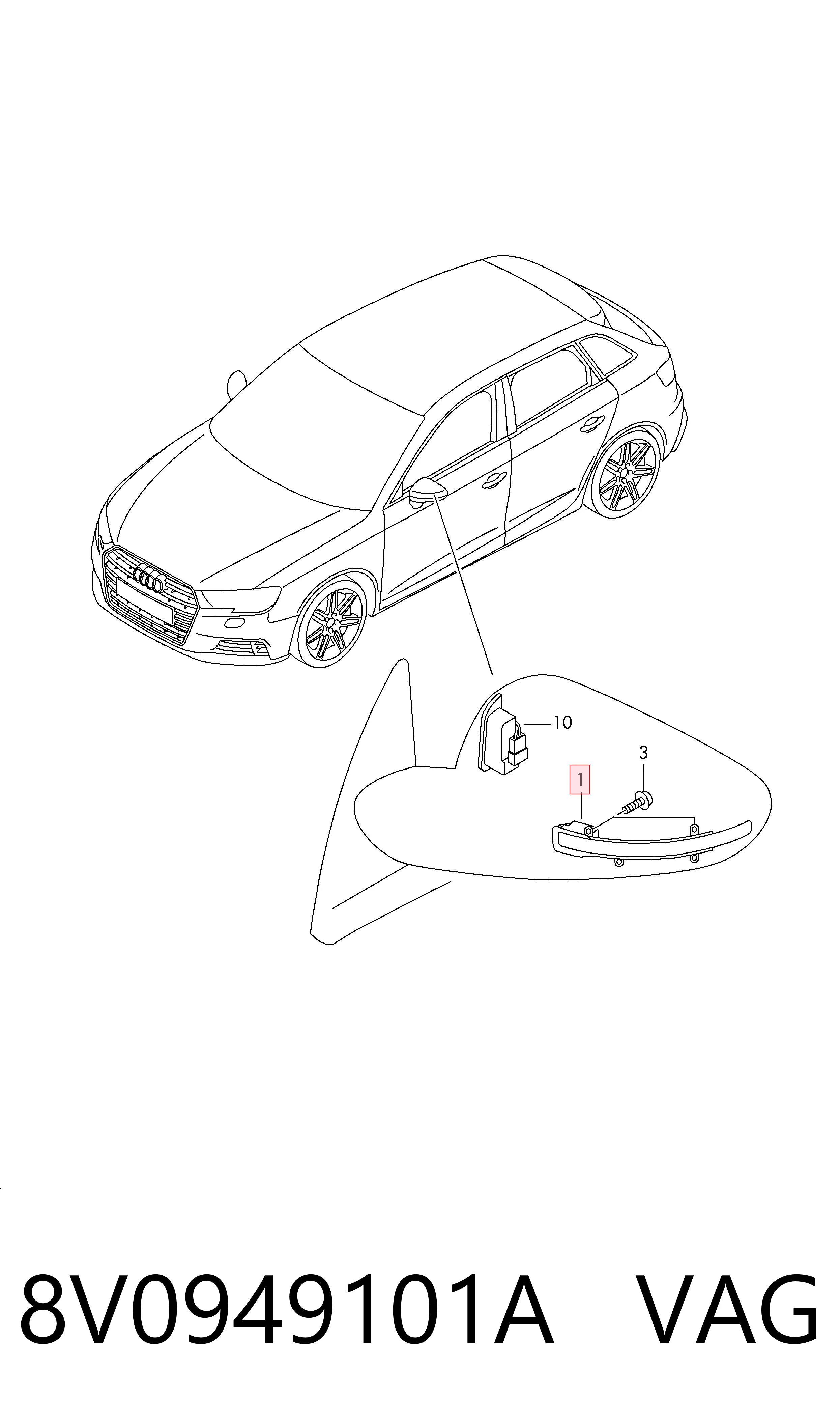 8V0949101A VAG