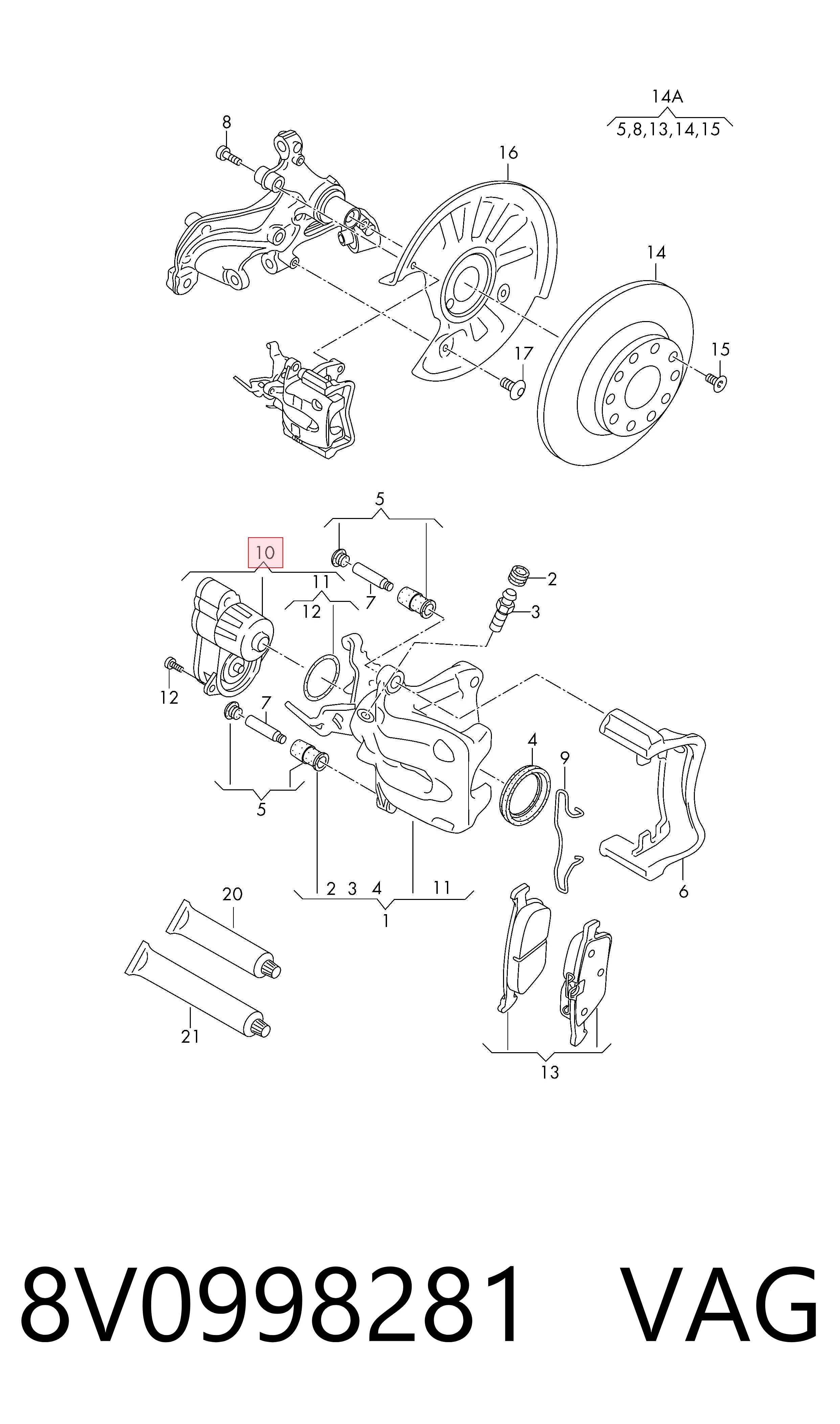 8V0998281 VAG