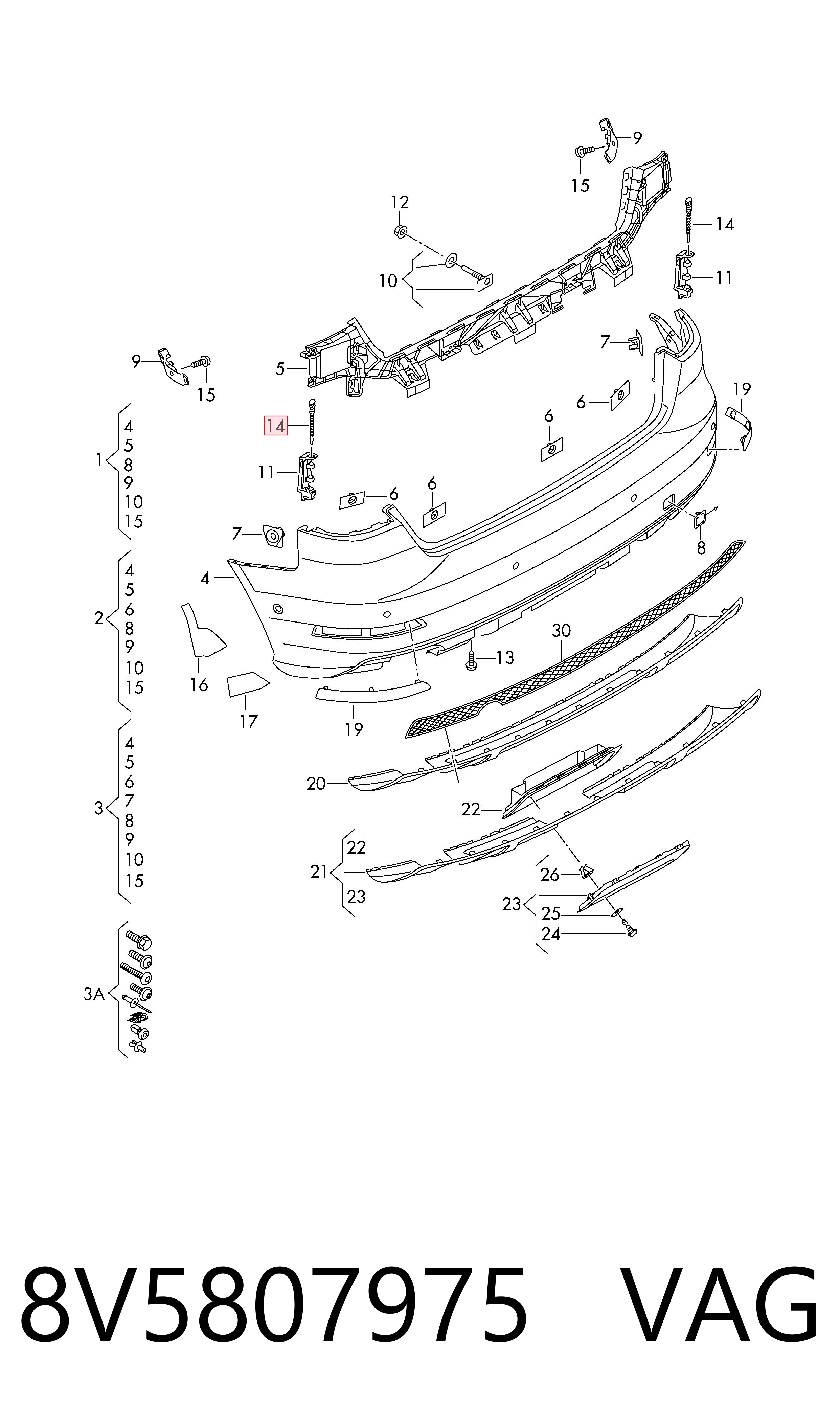 Comprar 8V5807975 VAG 