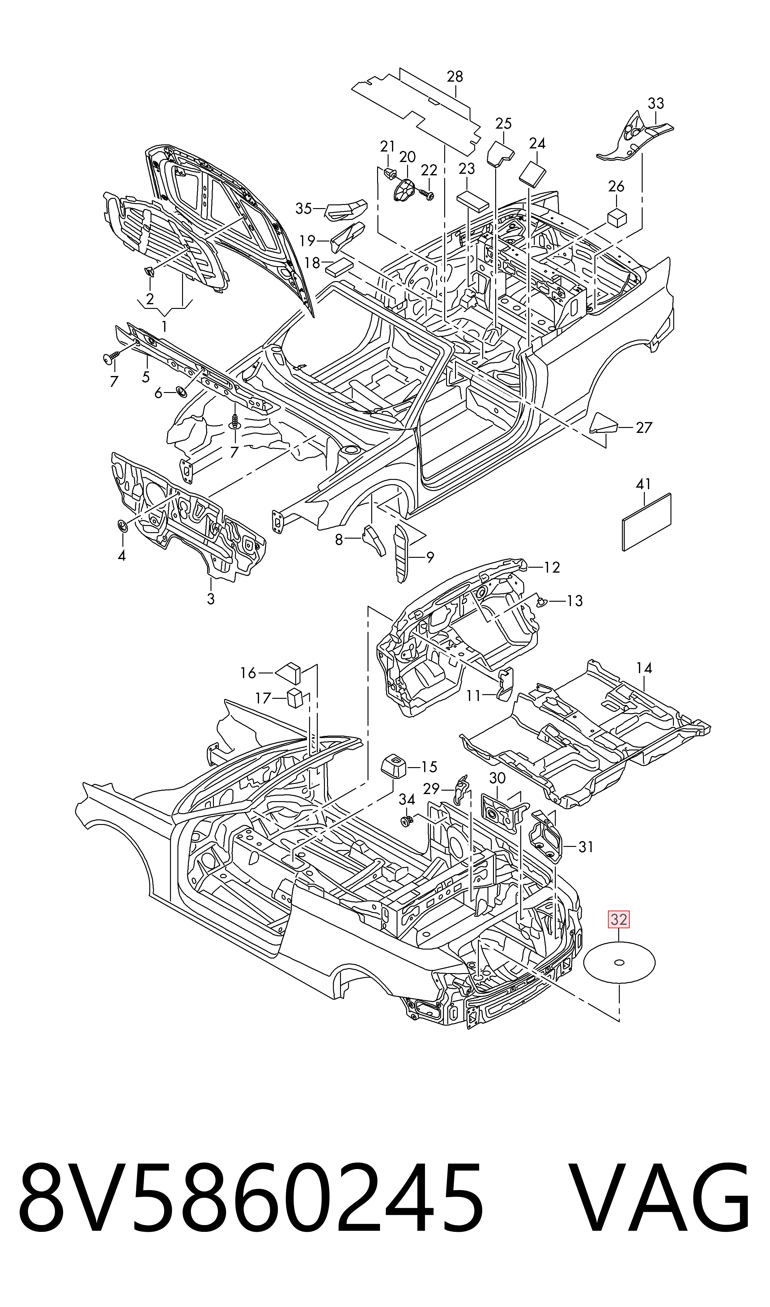 8V5860245 VAG