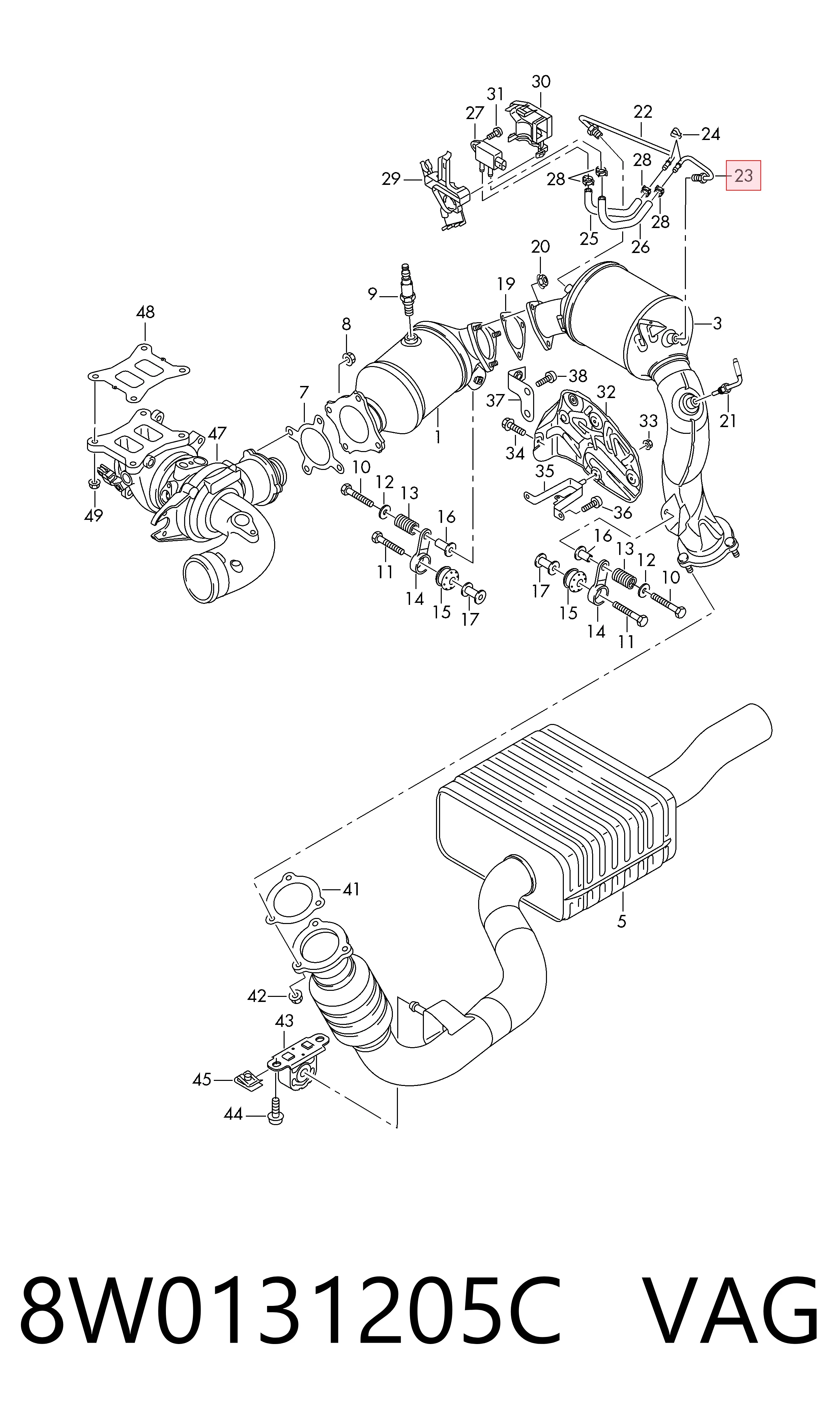 8W0131205C VAG 