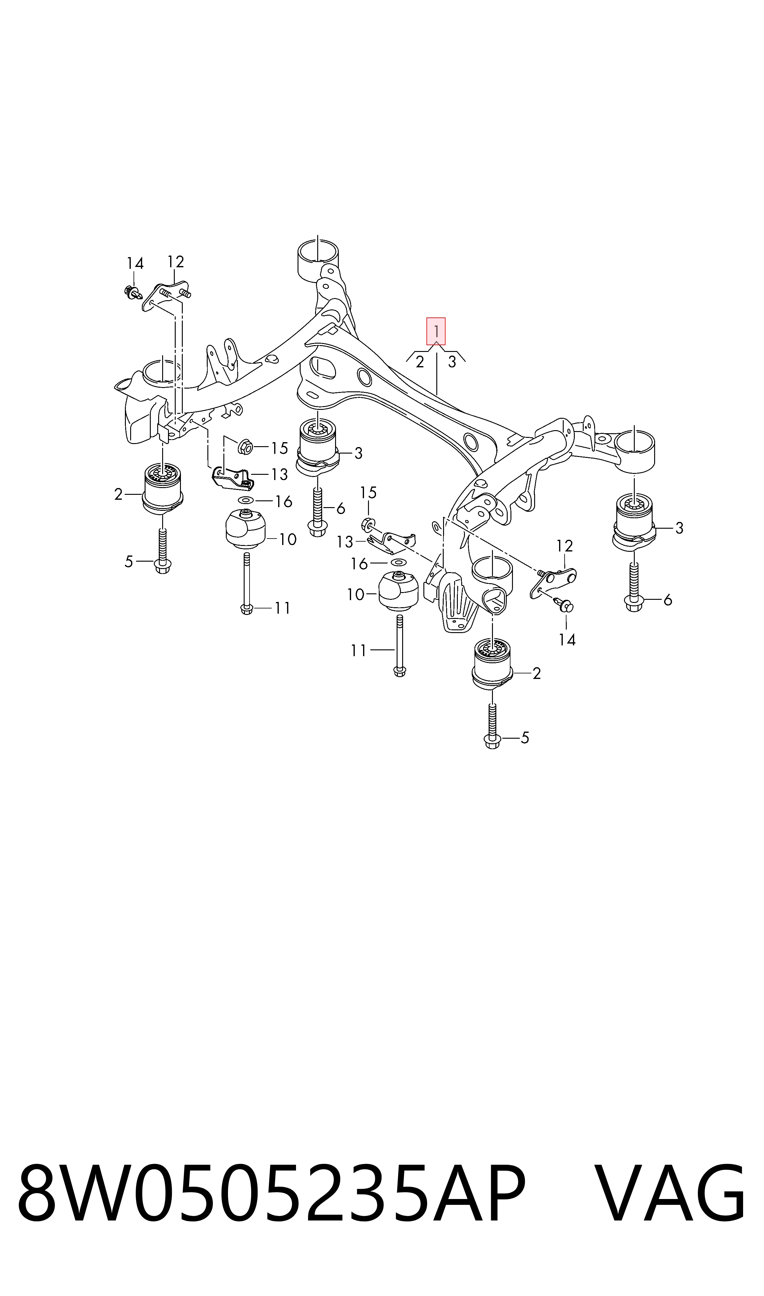 Comprar Puente trasero Audi A5 Sportback F5A, F5F