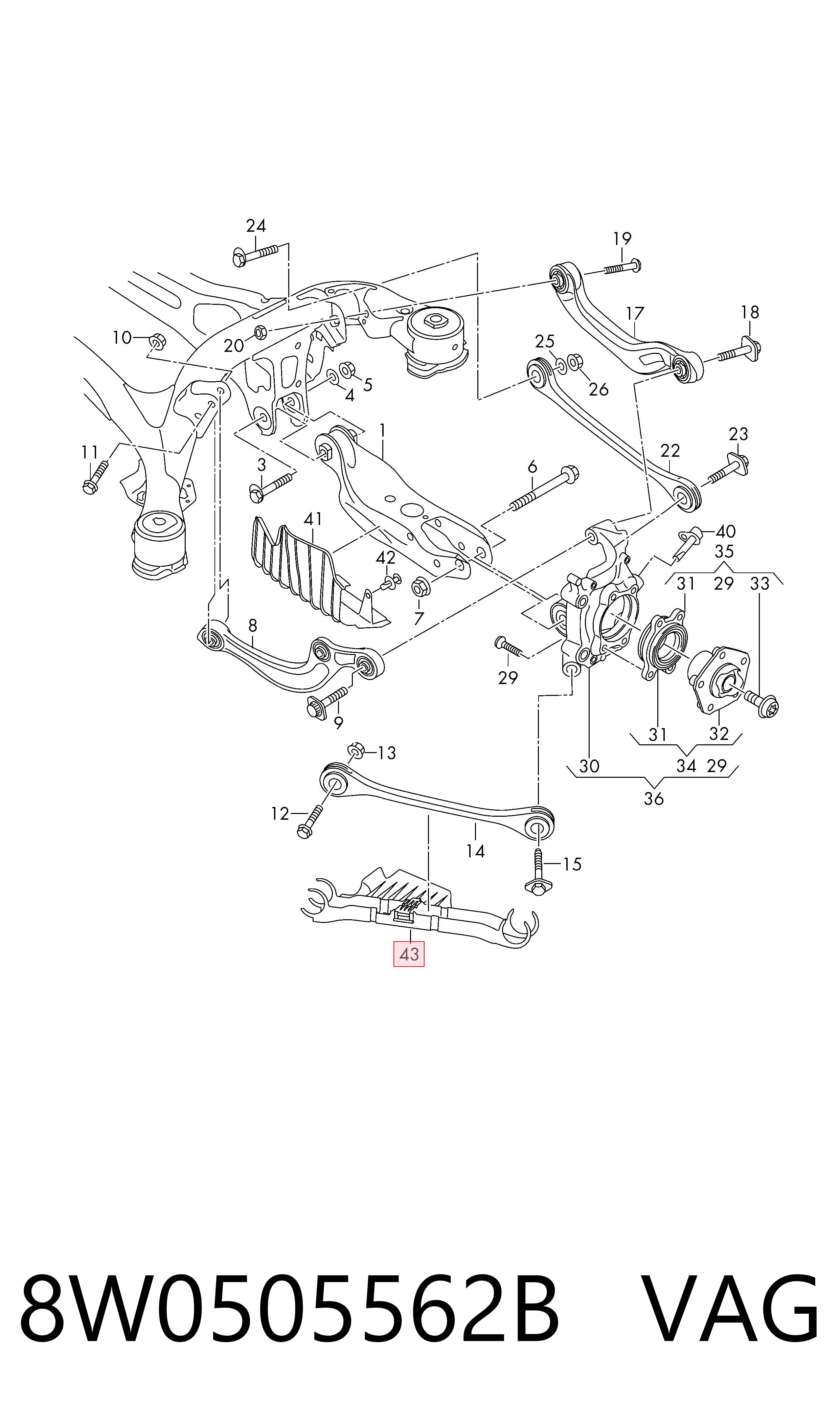 8W0505562B VAG