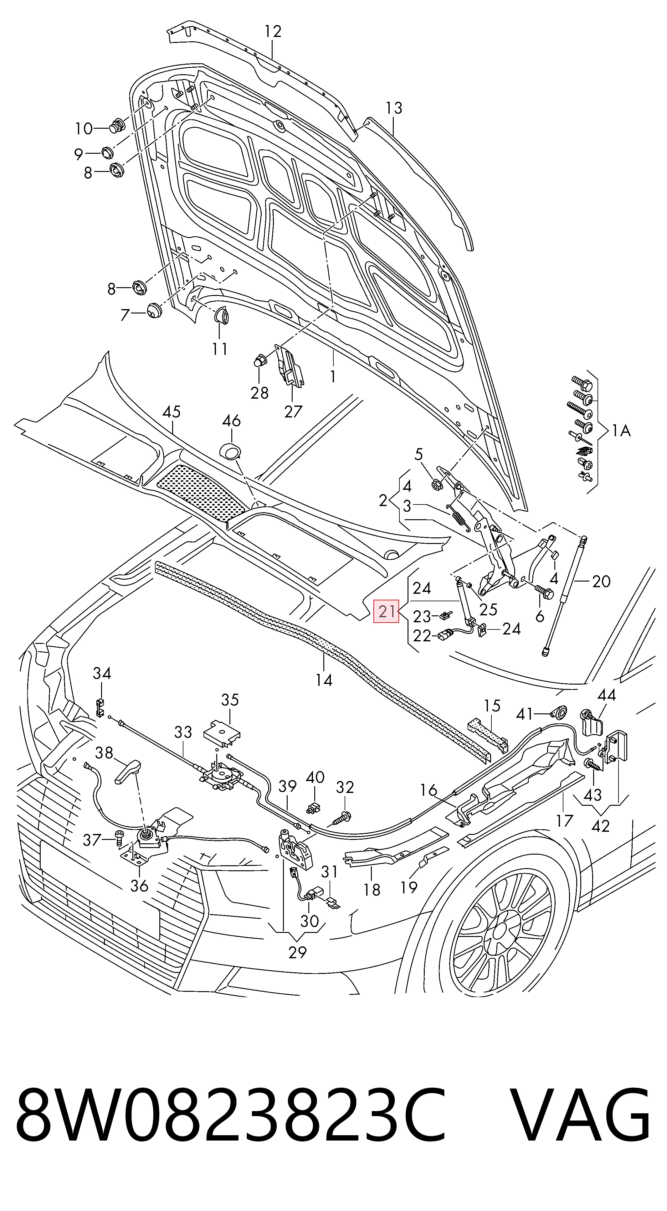 VAG 8W0823823C precio, desde 103,41 EUR