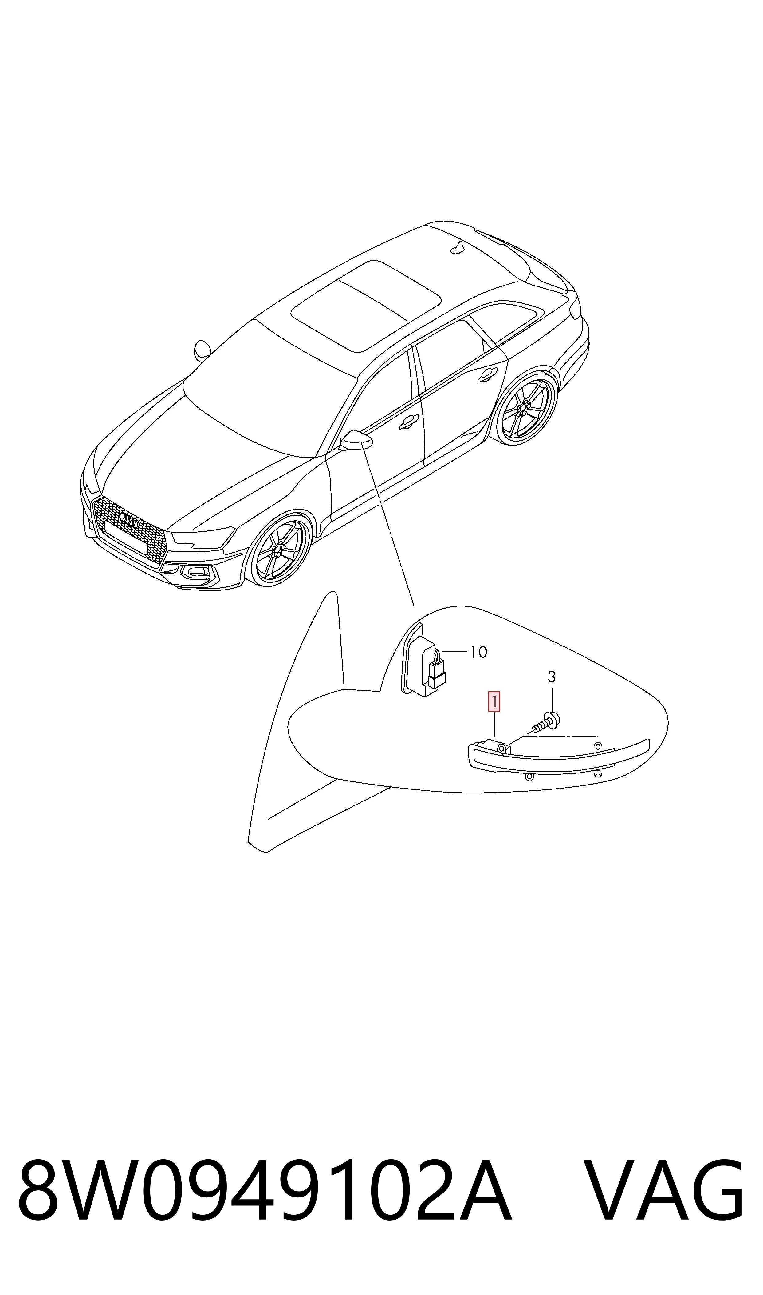 8W0949102A VAG
