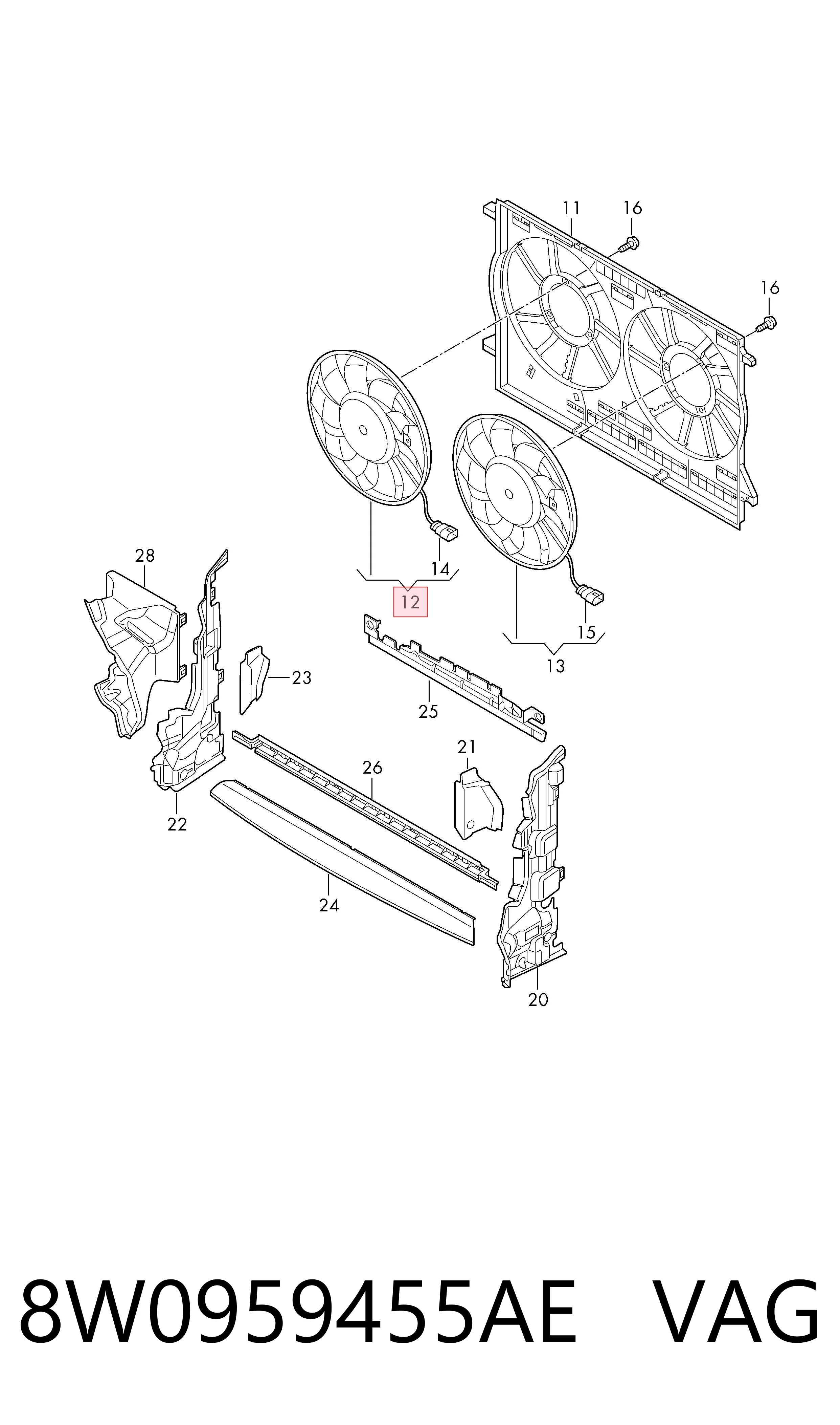 8W0959455AE VAG