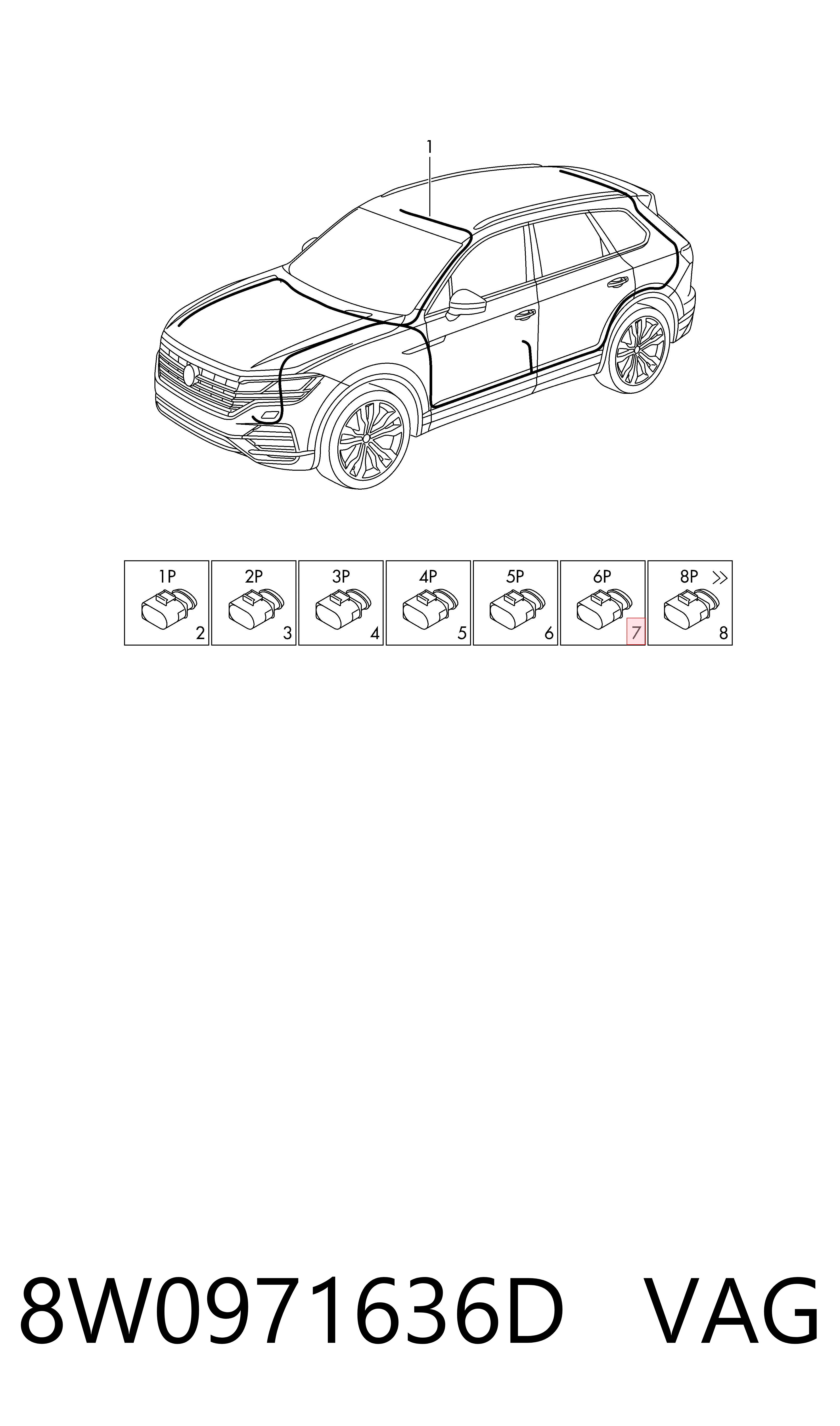  VAG 8W0971636D precio, desde 3,98 EUR
