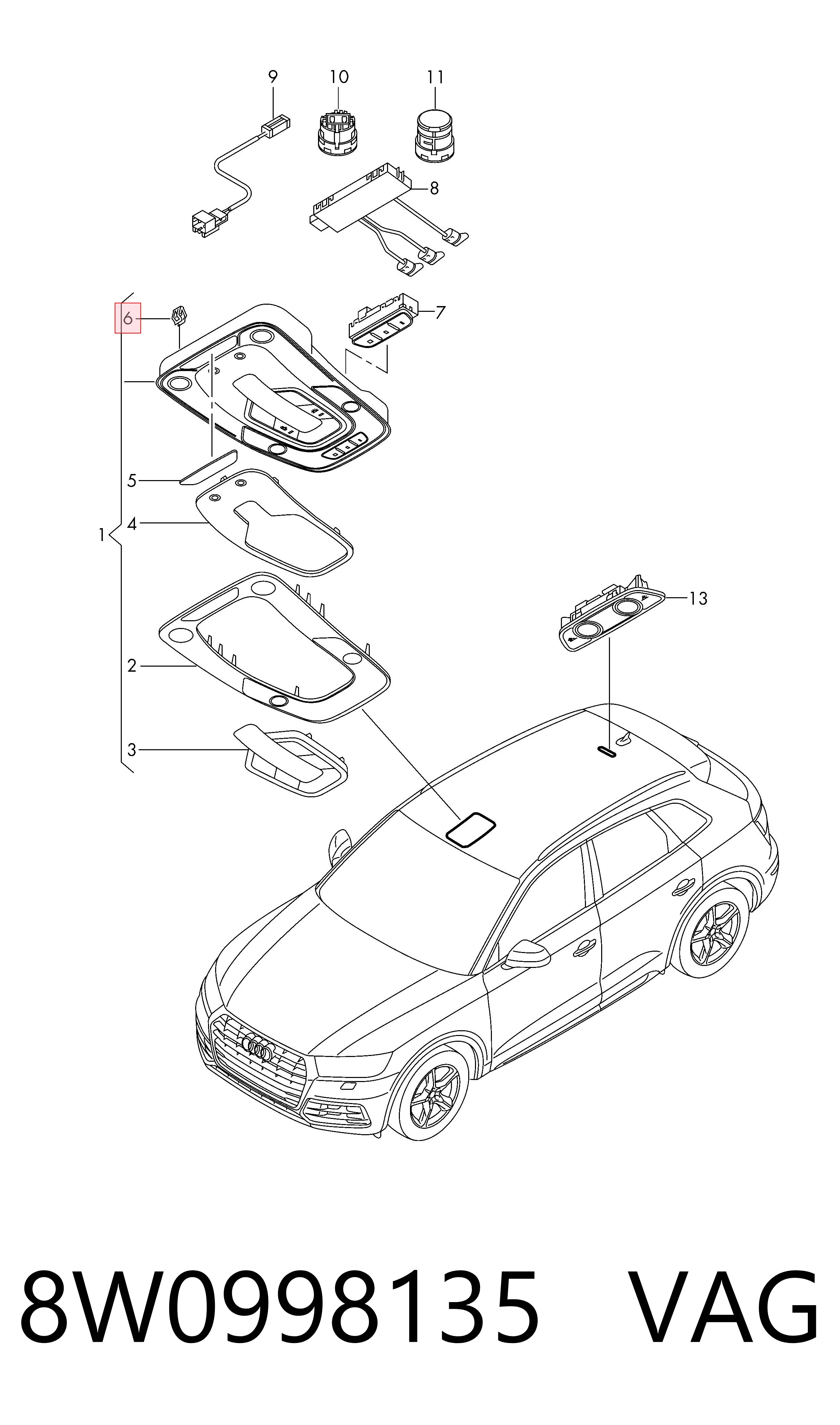  VAG 8W0998135 precio, desde 22,99 EUR