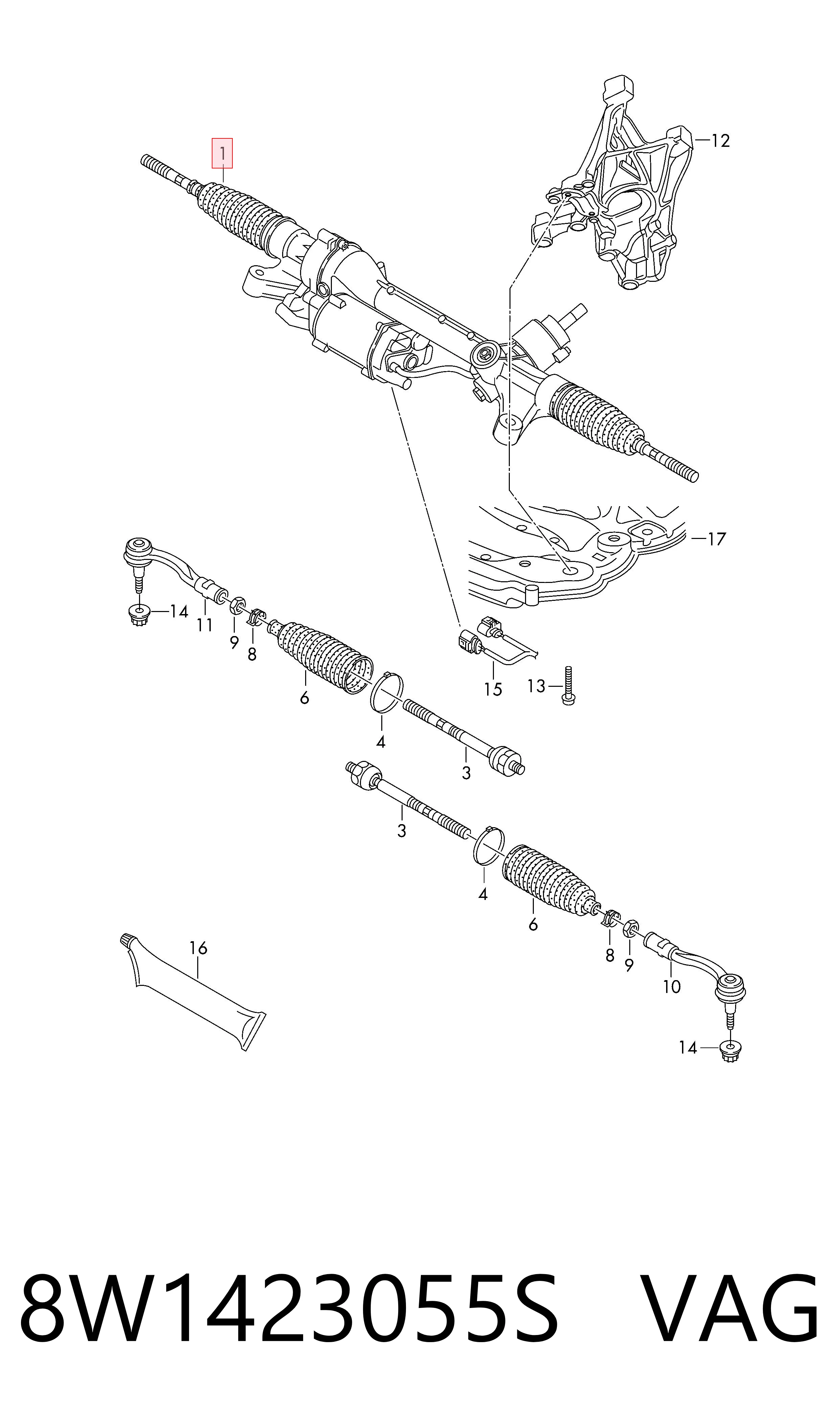 8W1423055S VAG