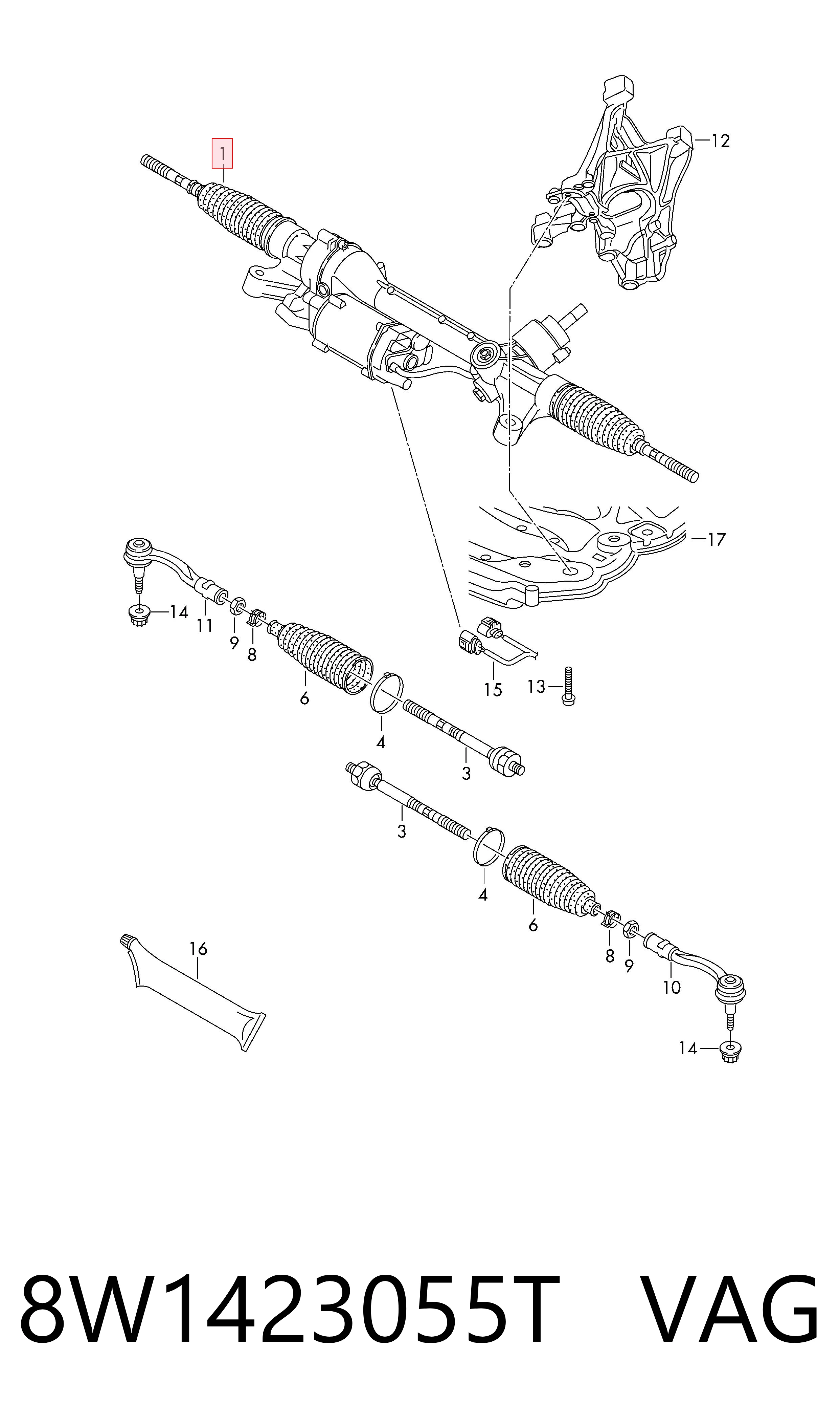 8W1423055T VAG