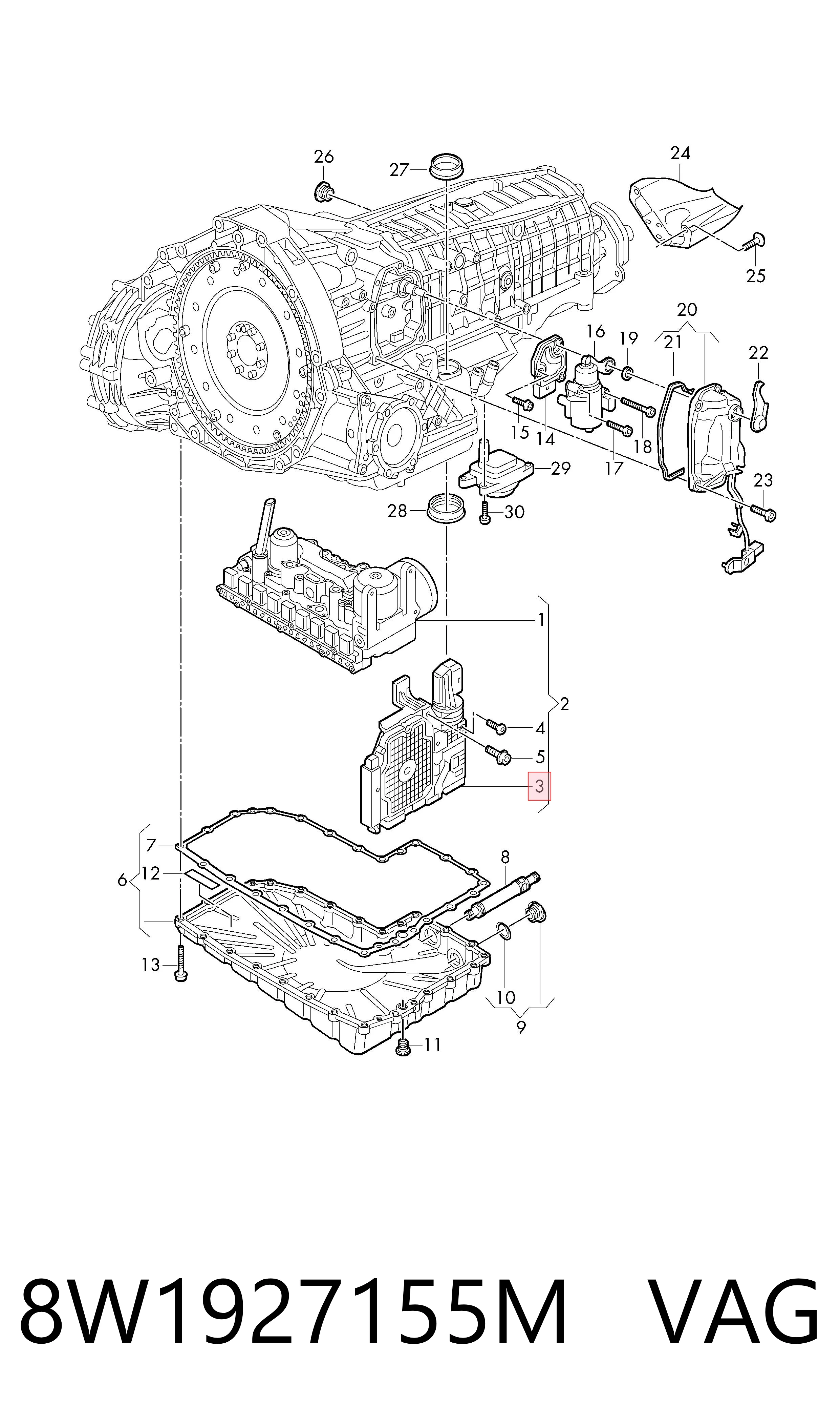 8W1927155M VAG
