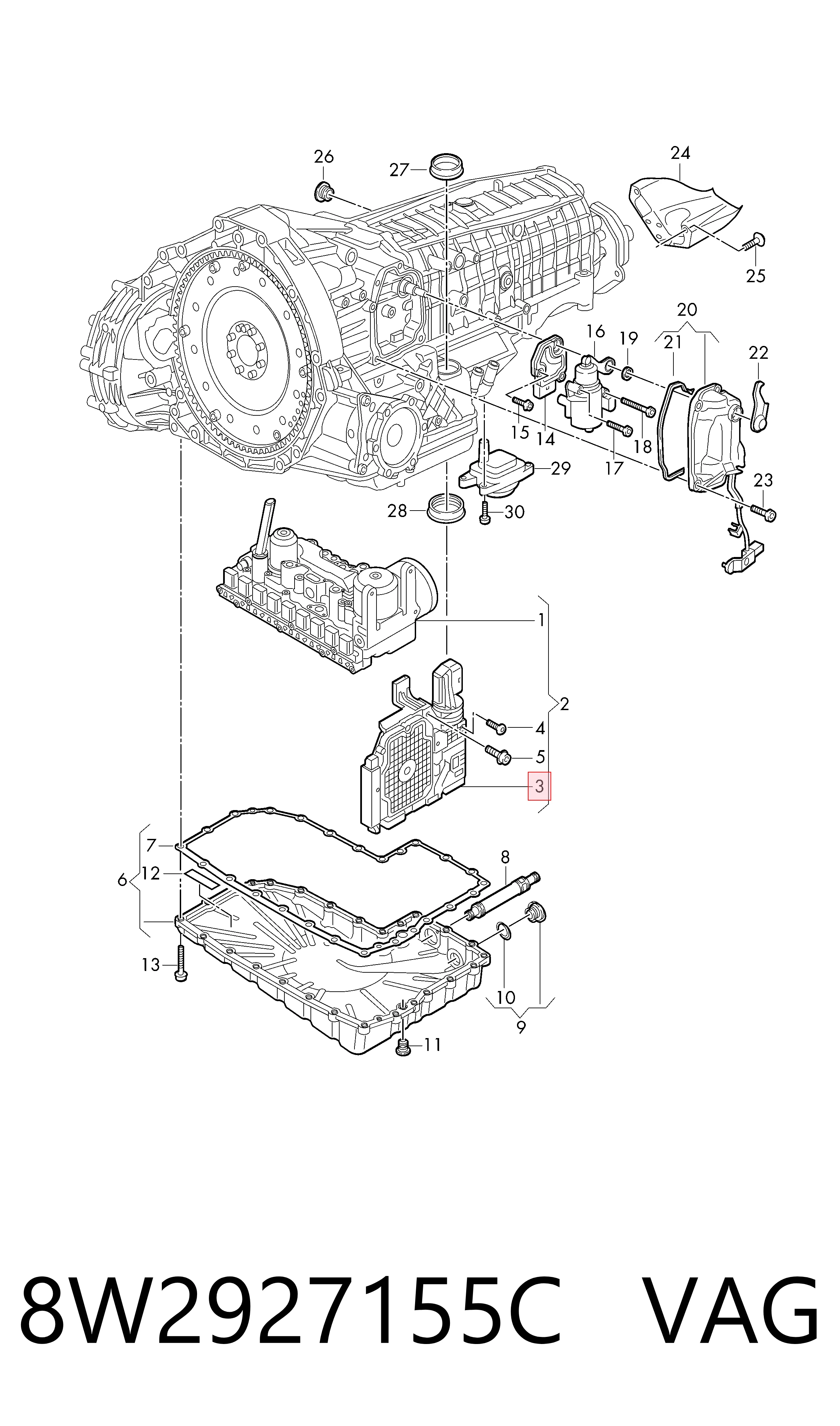 8W2927155C VAG